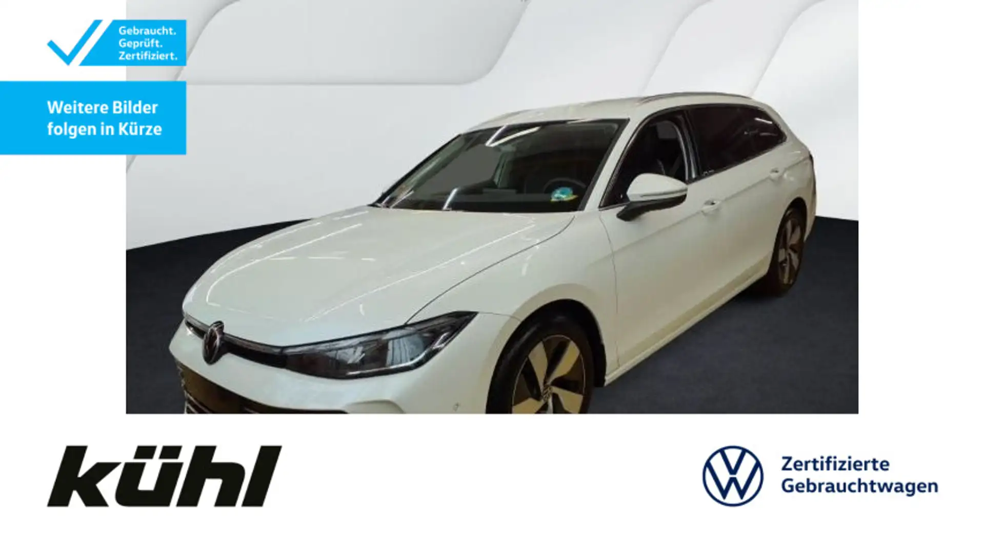 Volkswagen Passat Variant 2.0 TDI DSG Elegance IQ.Light/ACC Weiß - 1