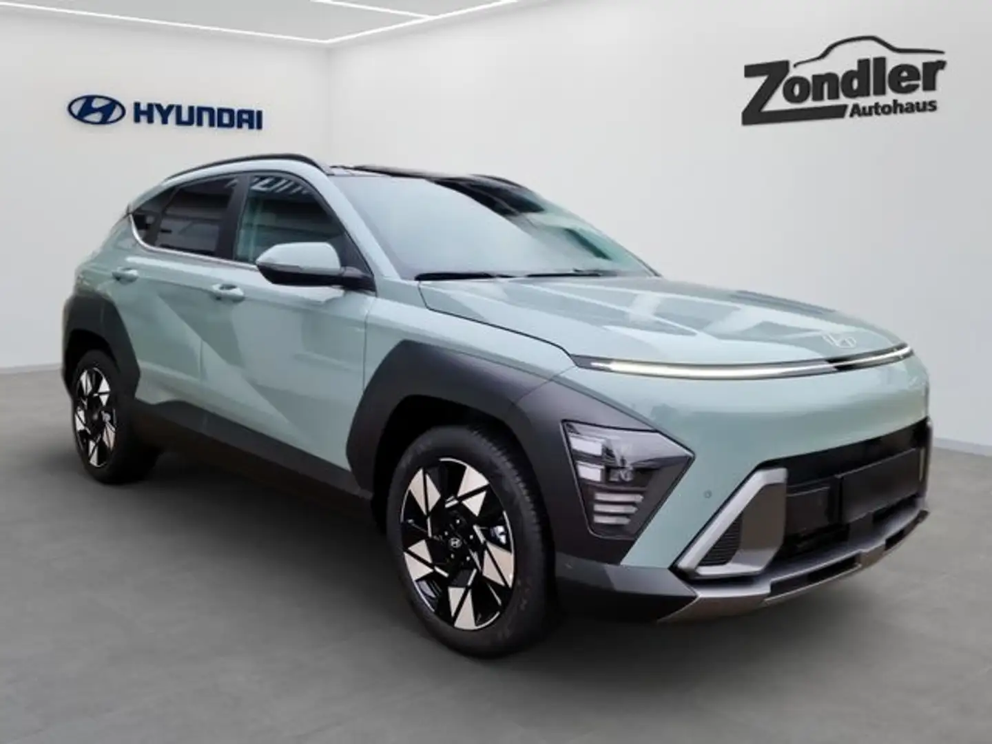 Hyundai KONA (MJ24) 1.6 Turbo PRIME Sitz-Paket BOSE Grün - 2