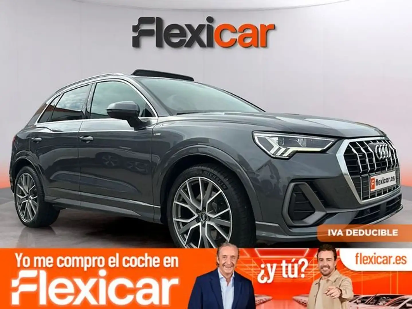 Audi Q3 40 TDI S line quattro S tronic 140kW Gris - 1
