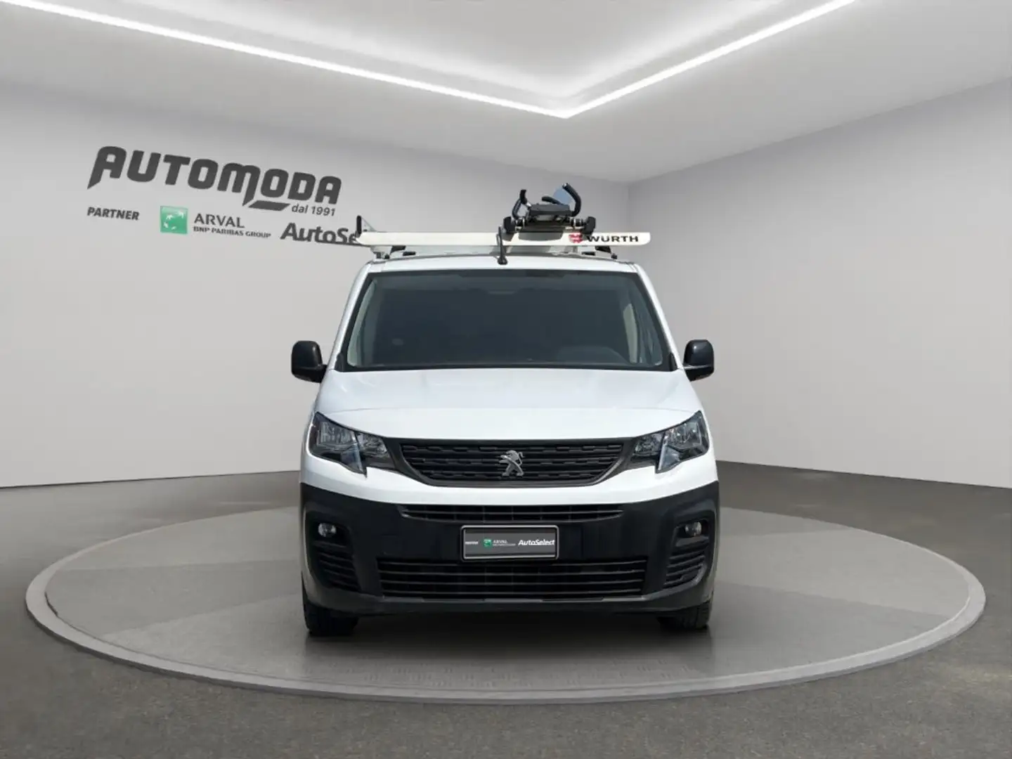Peugeot Partner 1.5HDi 100CV ALLESTITO 3POSTI Bianco - 2