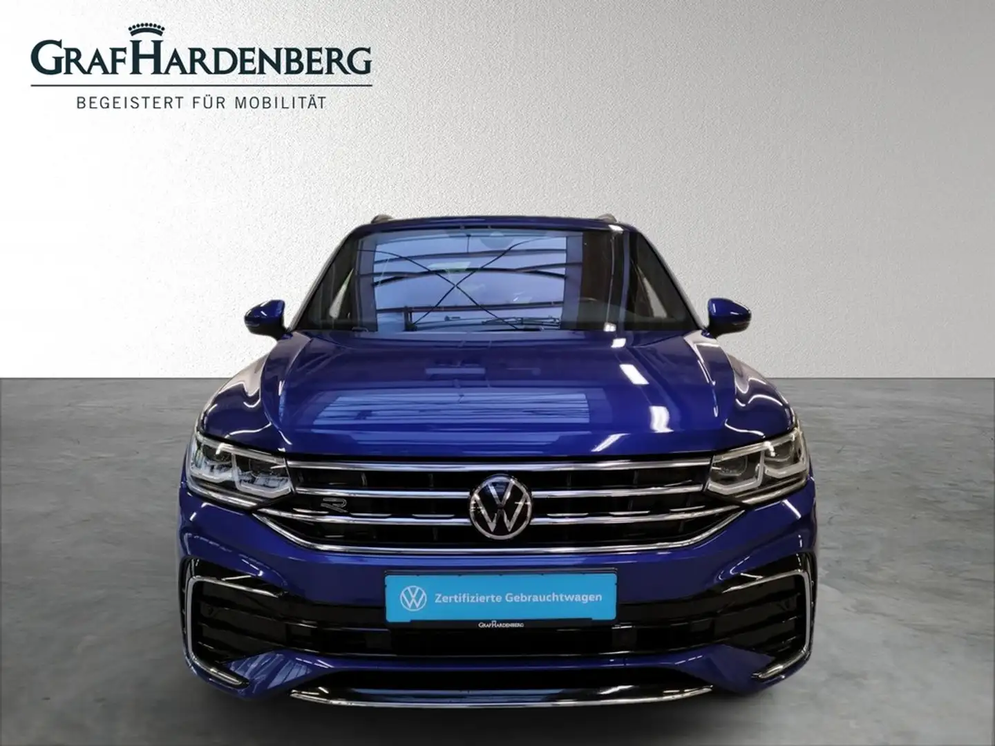 Volkswagen Tiguan 2.0 TDI DSG R-Line Panorama Navi ACC Blau - 2