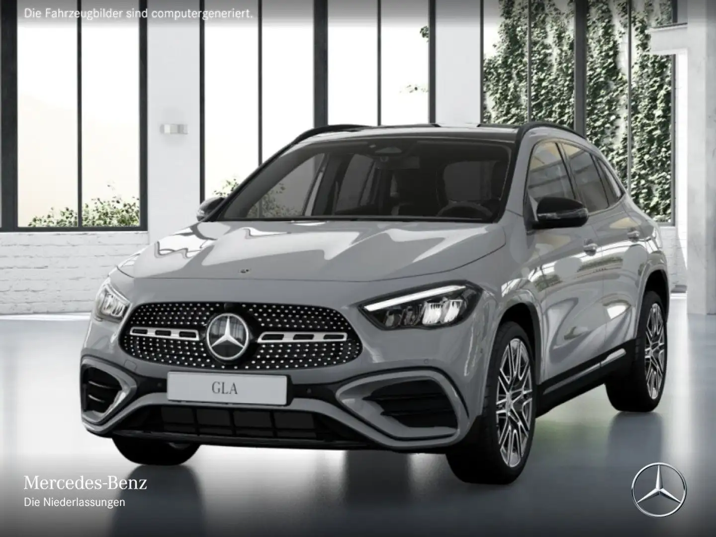 Mercedes-Benz GLA 180 AMG+NIGHT+PANO+AHK+LED+KAMERA+TOTW+KEYLESS Grau - 2