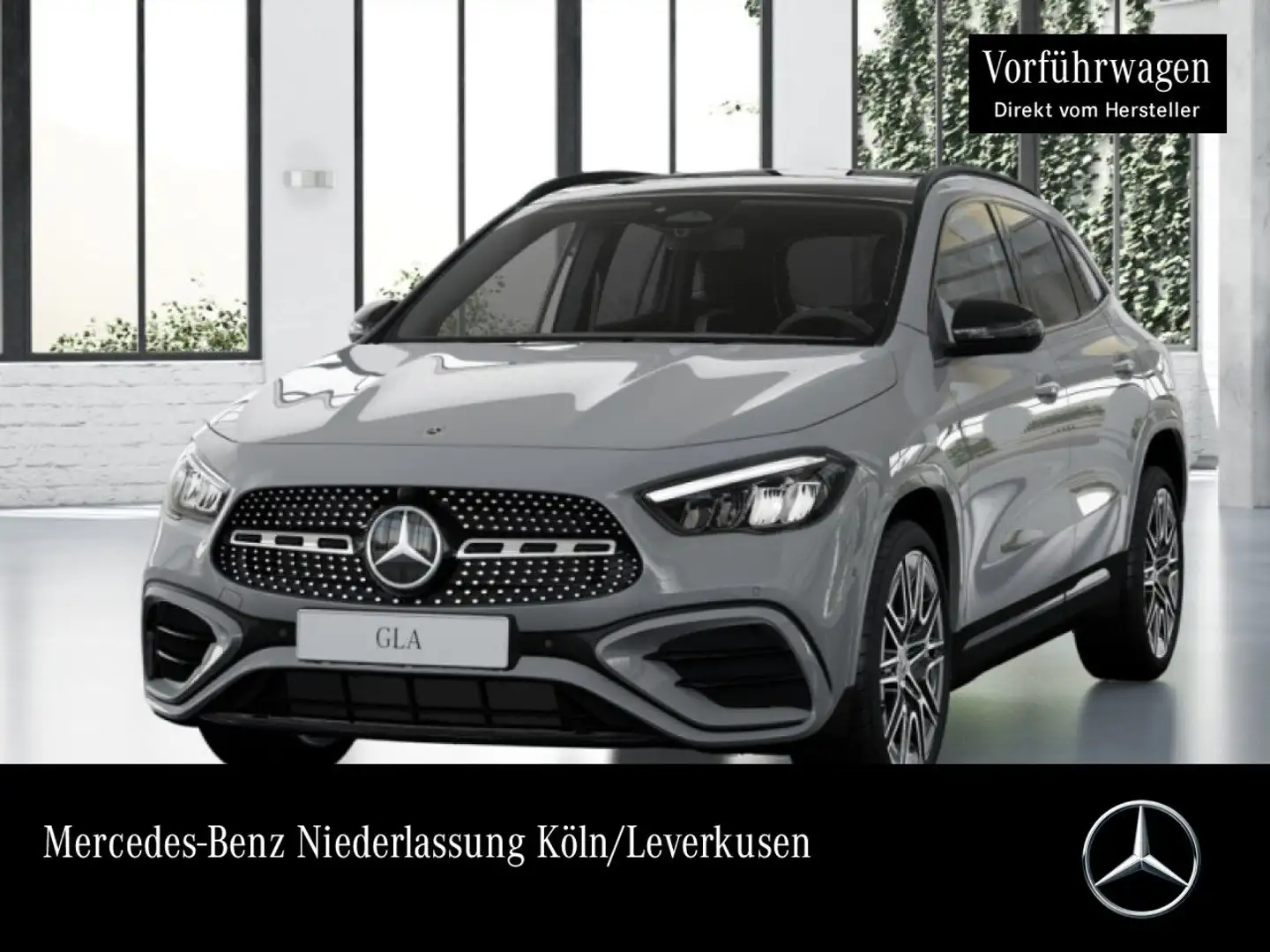 Mercedes-Benz GLA 180 AMG+NIGHT+PANO+AHK+LED+KAMERA+TOTW+KEYLESS Grau - 1