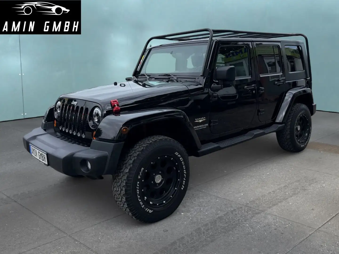 Jeep Wrangler 3.0 D Unlimited Sahara 1 HAND Noir - 1