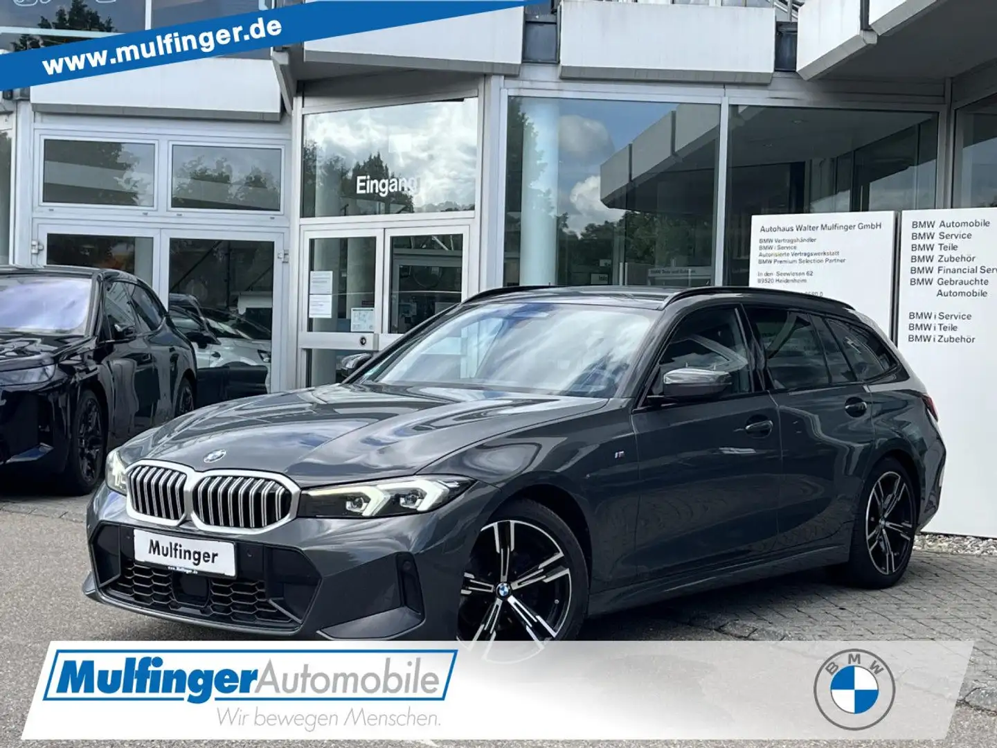 BMW 320 d T. xDr M Sport Widesreen HUD ACC Kamera AHK Gris - 1