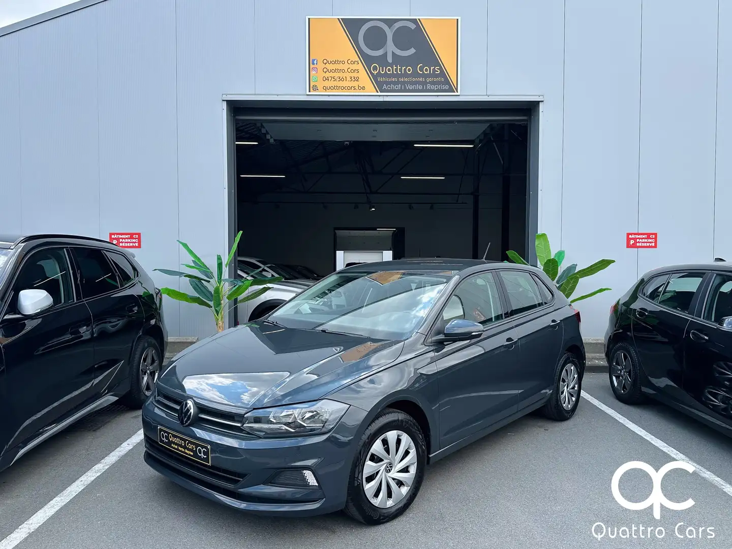 Volkswagen Polo 1.0i Caméra - CarPlay - Sièges chauffants Grijs - 1
