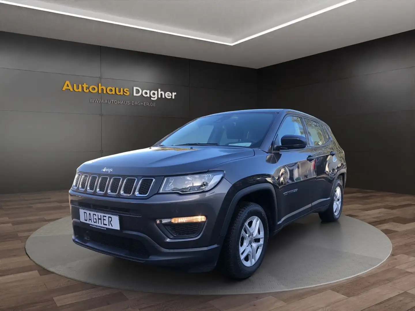 Jeep Compass Sport FWD 1.6 Diesel AHK Grau - 1