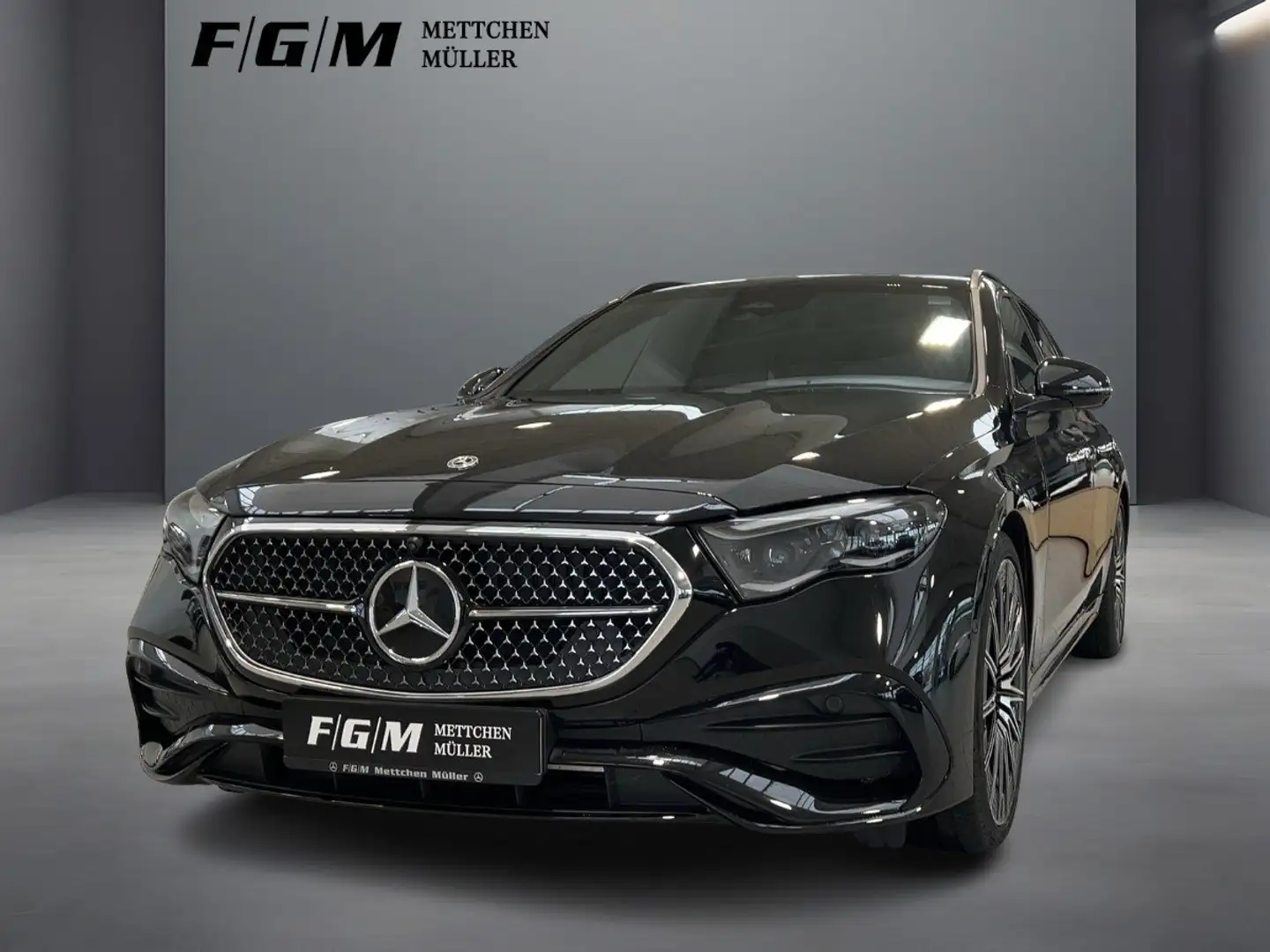 Mercedes-Benz E 200 AMG Line Advanced Plus DigiLight|KeyGo|TWA Schwarz - 1