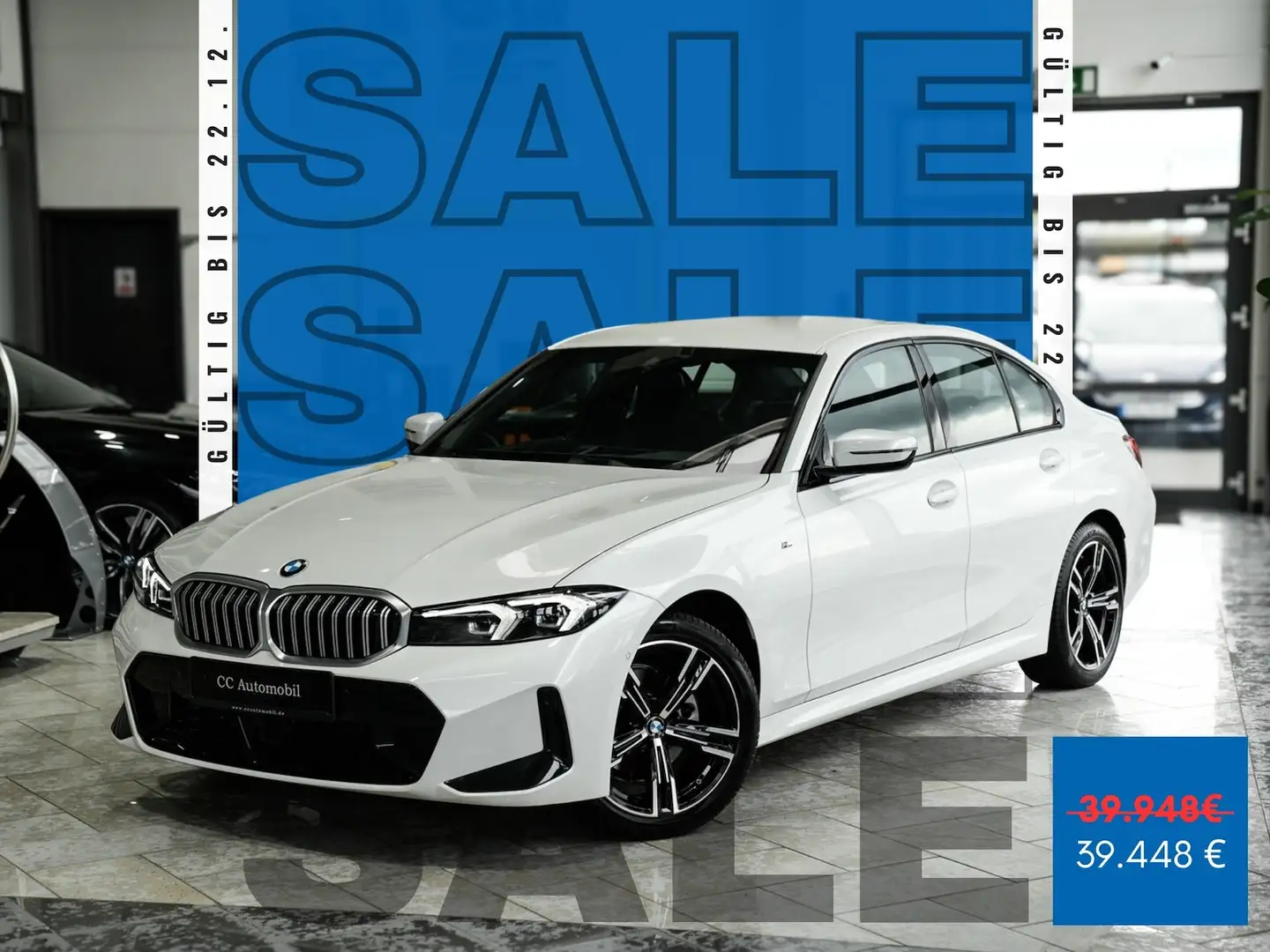 BMW 320 320i xDrive M Sport ACC Kamera Weiß - 1