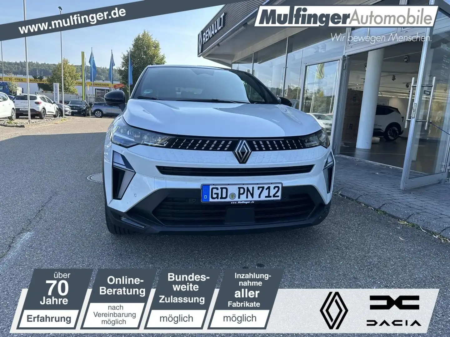 Renault Captur Techno E-TECH Full Hybrid 145 Bluetooth Weiß - 1