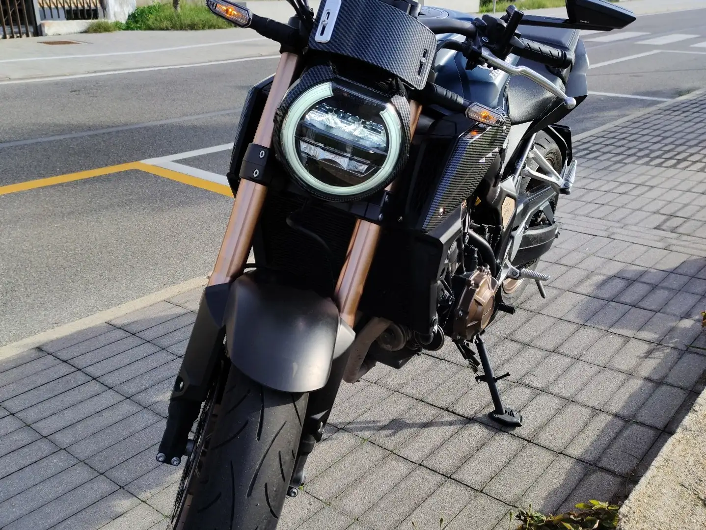 Honda CB 650 R - Neo cafè racer Синий - 2