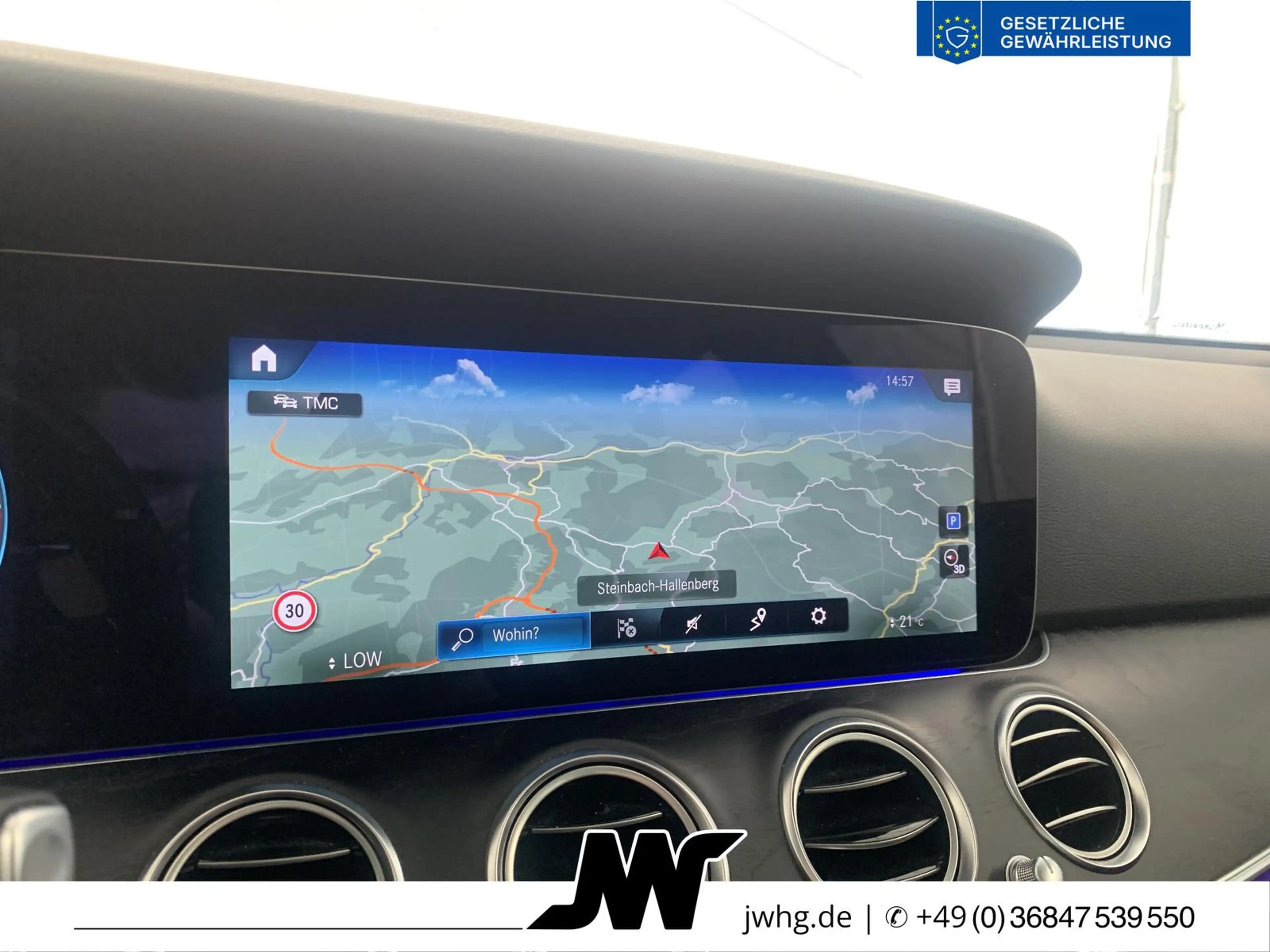 Mercedes-Benz E 400 E400 Avantgarde Voll-Leder Distr+ SiKlima Glasd — photo 12