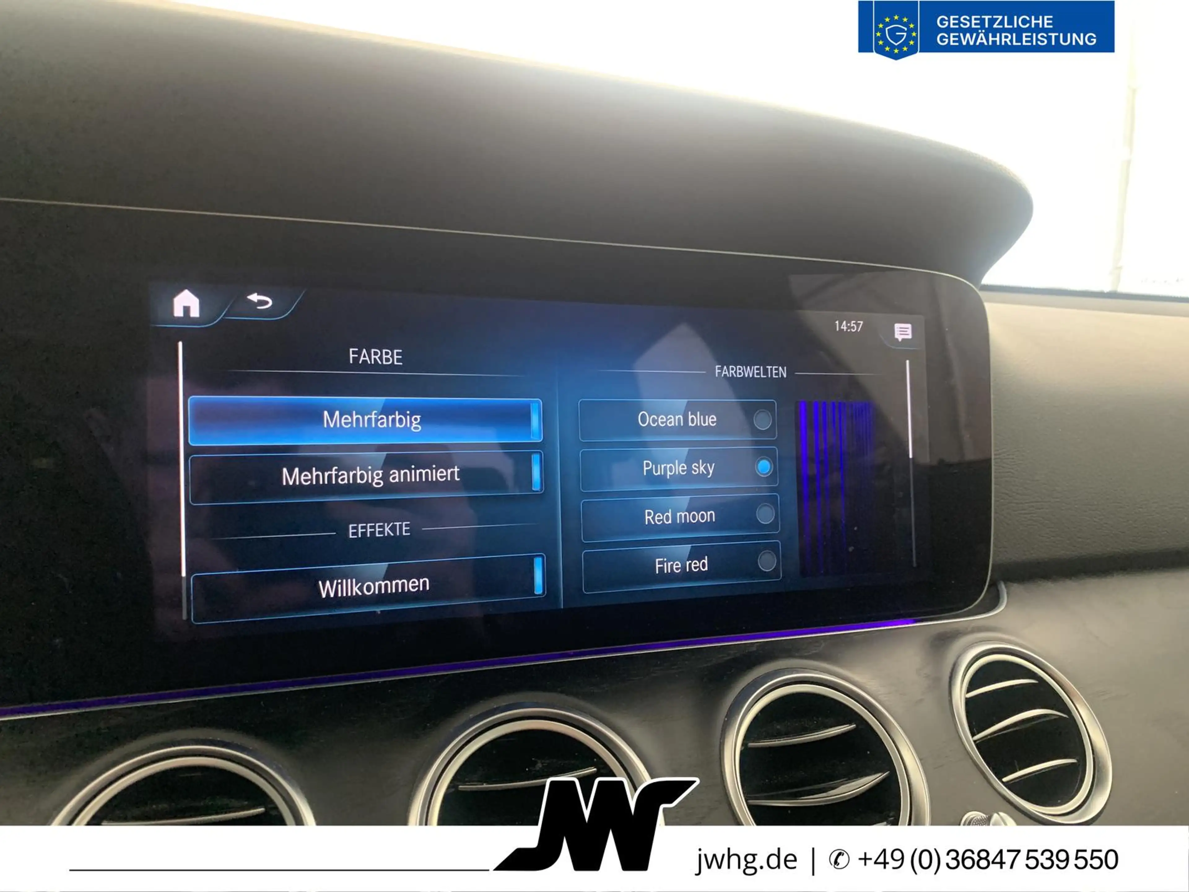 Mercedes-Benz E 400 E400 Avantgarde Voll-Leder Distr+ SiKlima Glasd — photo 13
