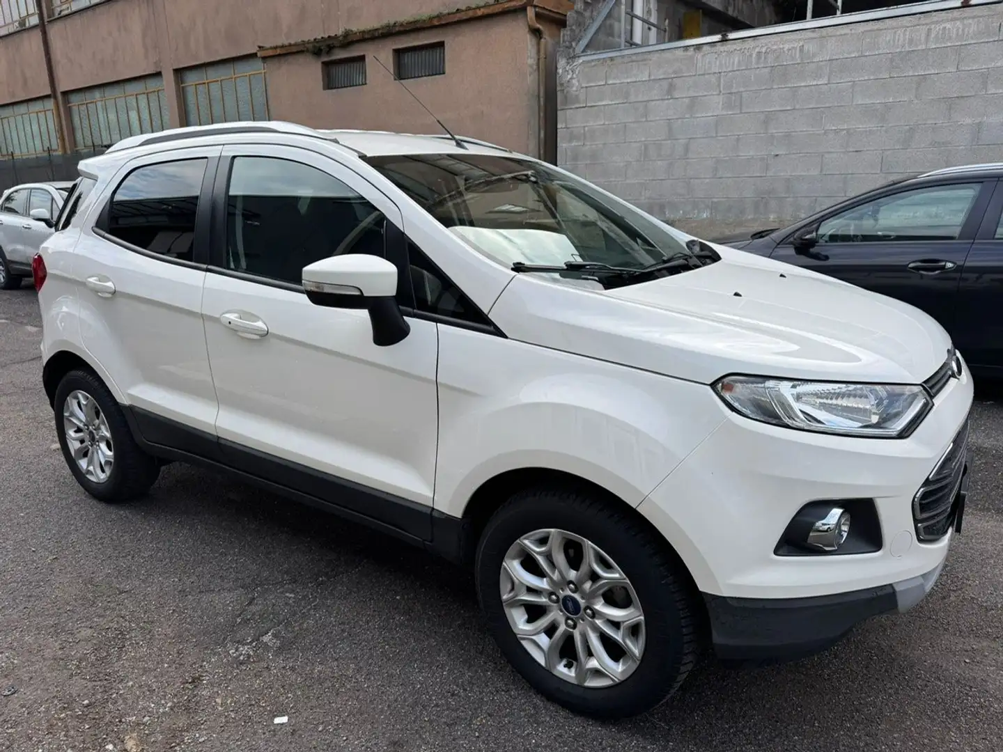 Ford EcoSport EcoSport 1.0 ecoboost Titanium ruot.esterna 125cv Weiß - 2