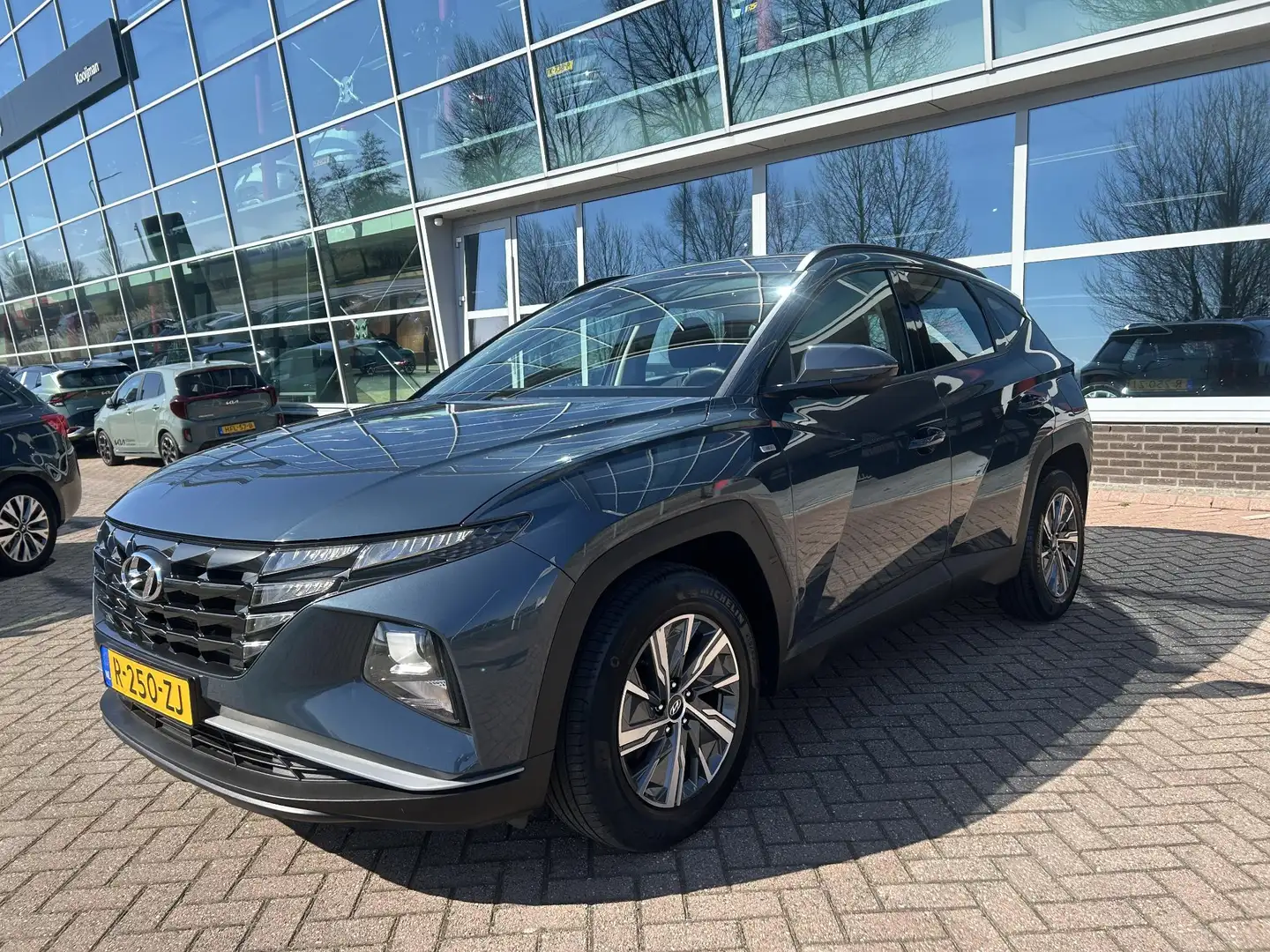 Hyundai TUCSON 1.6 T-GDI MHEV i-Motion Automaat | 1650KG TREKGEWI Blauw - 2