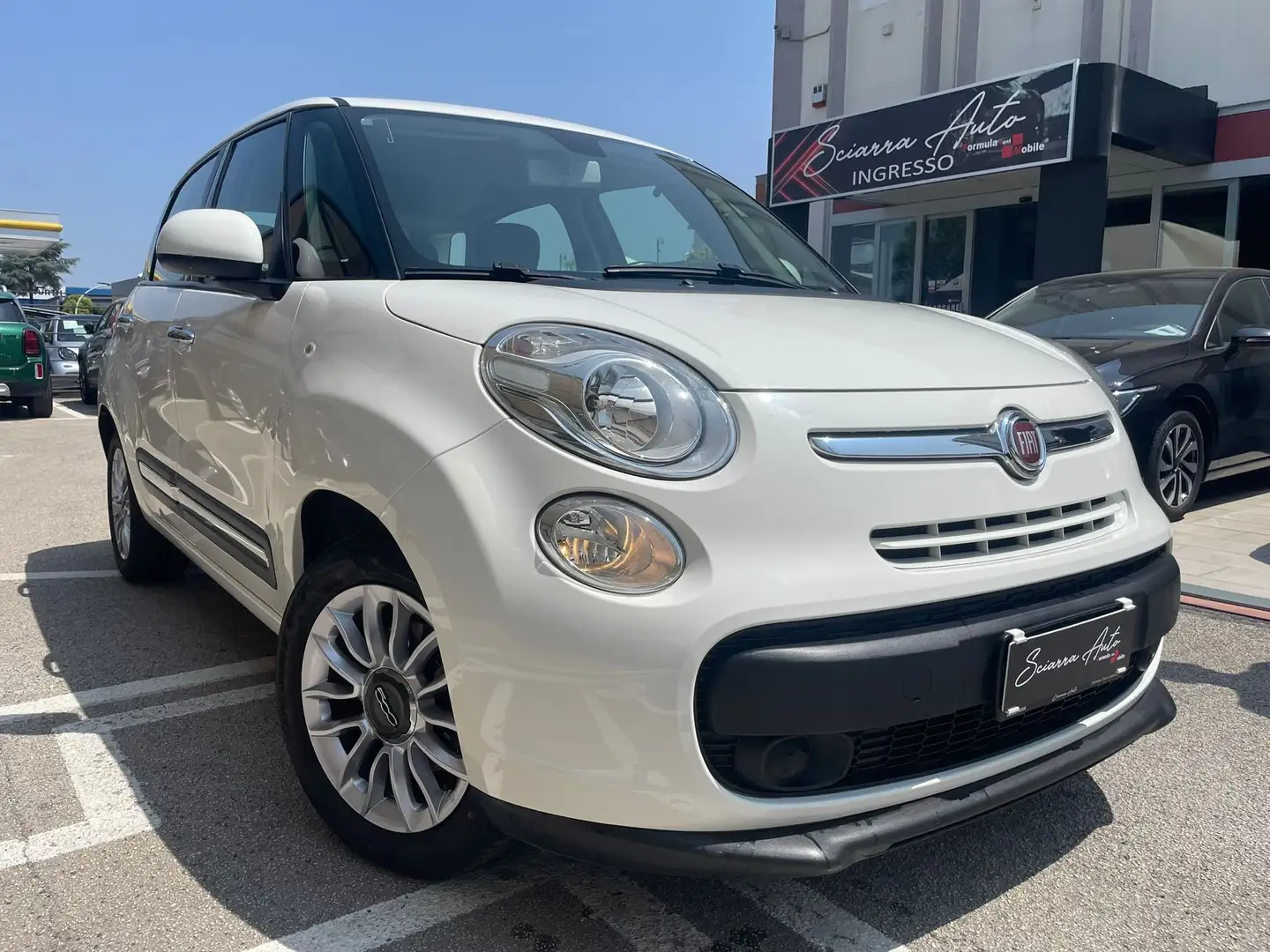Fiat 500L 500L 1.3 mjt Pop Star 85cv Weiß - 1