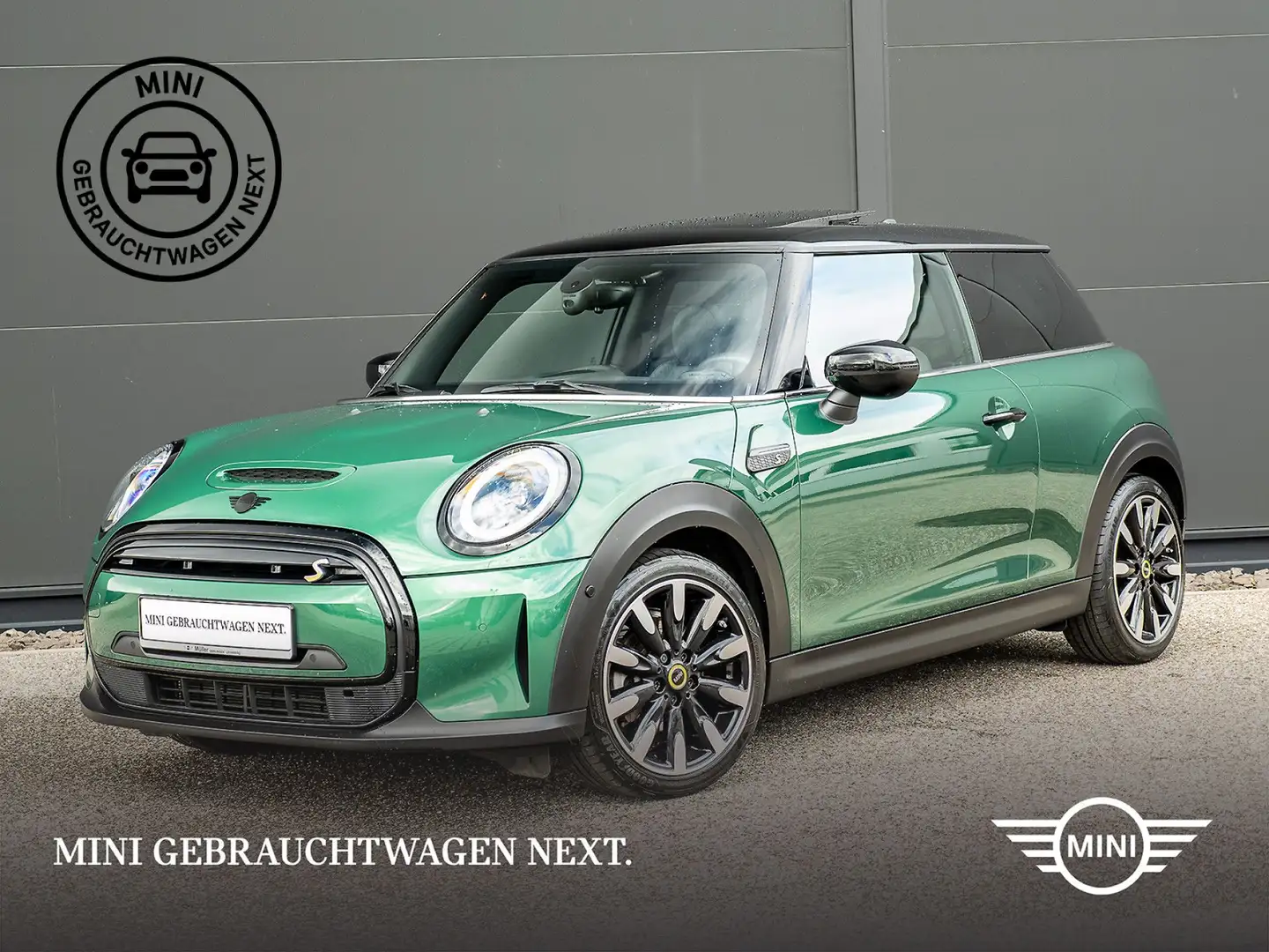 MINI Cooper SE 3-Türer GSD AdaptLED Navi CarPlay 1VB Vert - 2