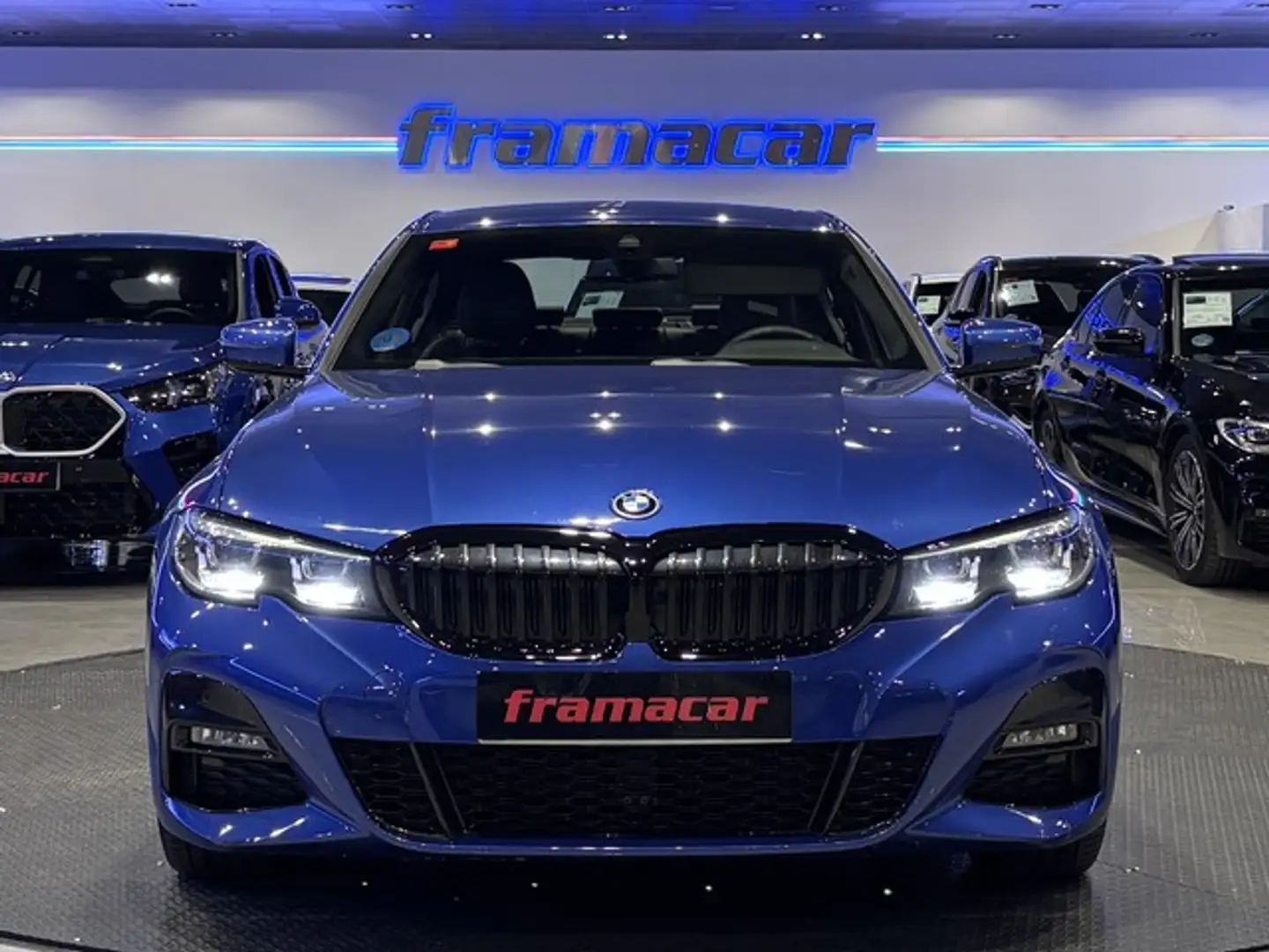 BMW 330 330e Bleu - 2