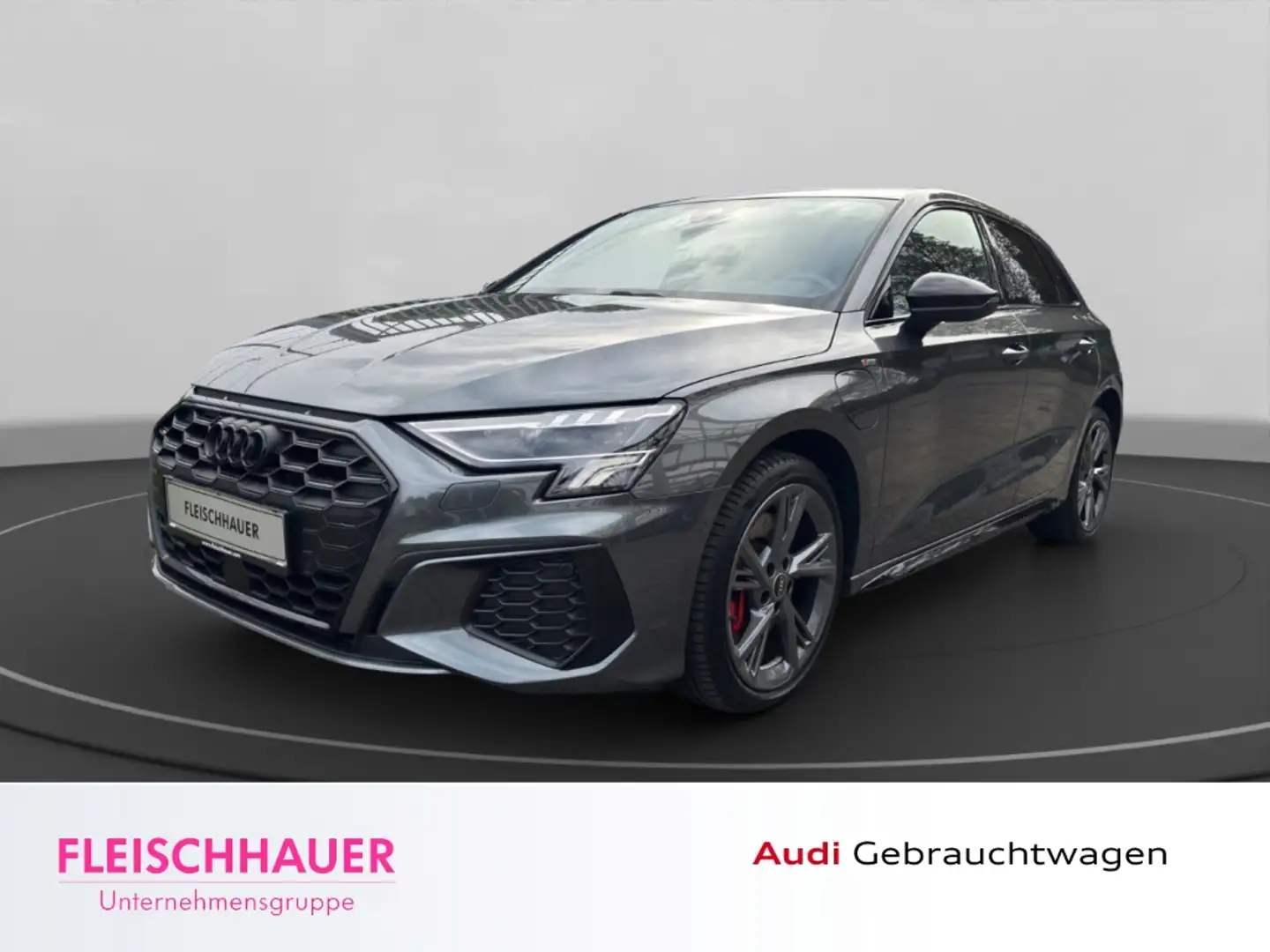 Audi A3 Sportback 45 TFSI e S line DSG NAV  ACC RFK B&O Gris - 1