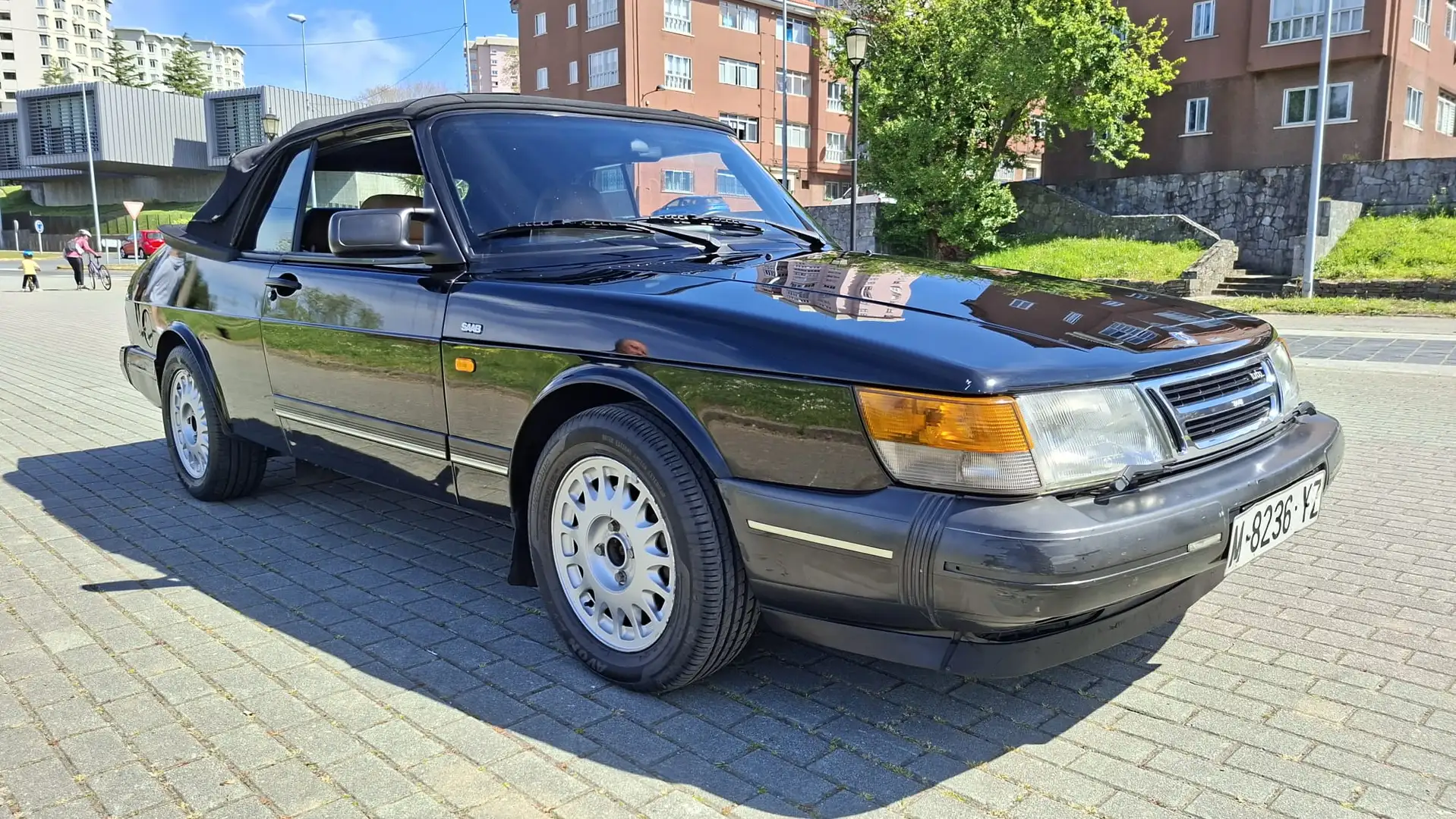Saab 900 900i Cabriolet 2.0-16v Negro - 1