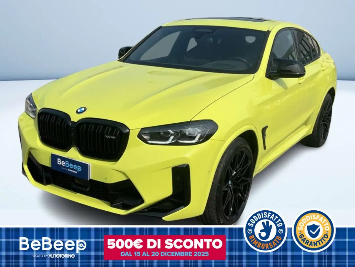BMW X4 M M 3.0 COMPETITION AUTO Gelb - 1