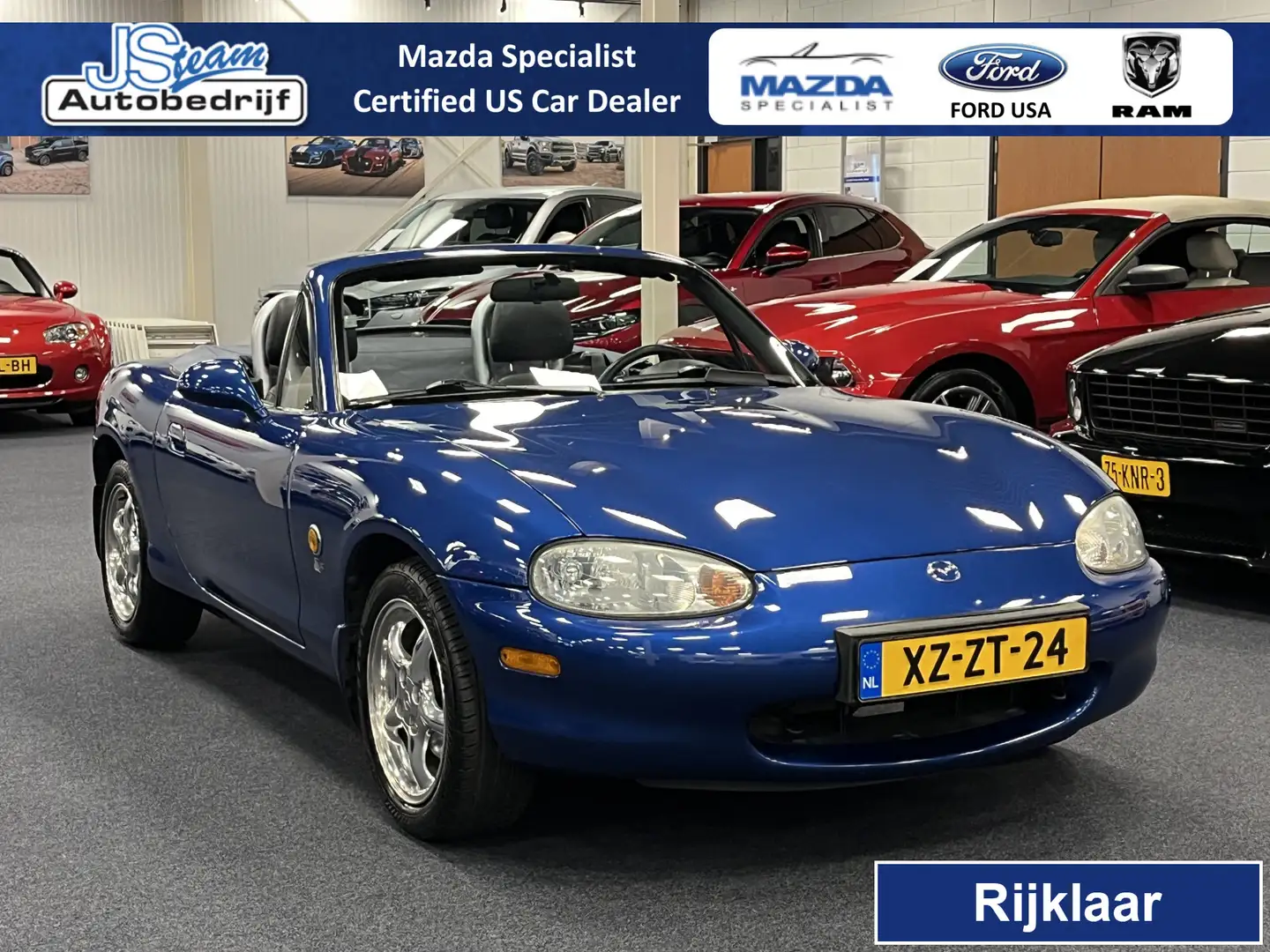 Mazda MX-5 NB Roadster 1.8i 10th Anniversary Nr. 1115 NL-Auto Blauw - 1