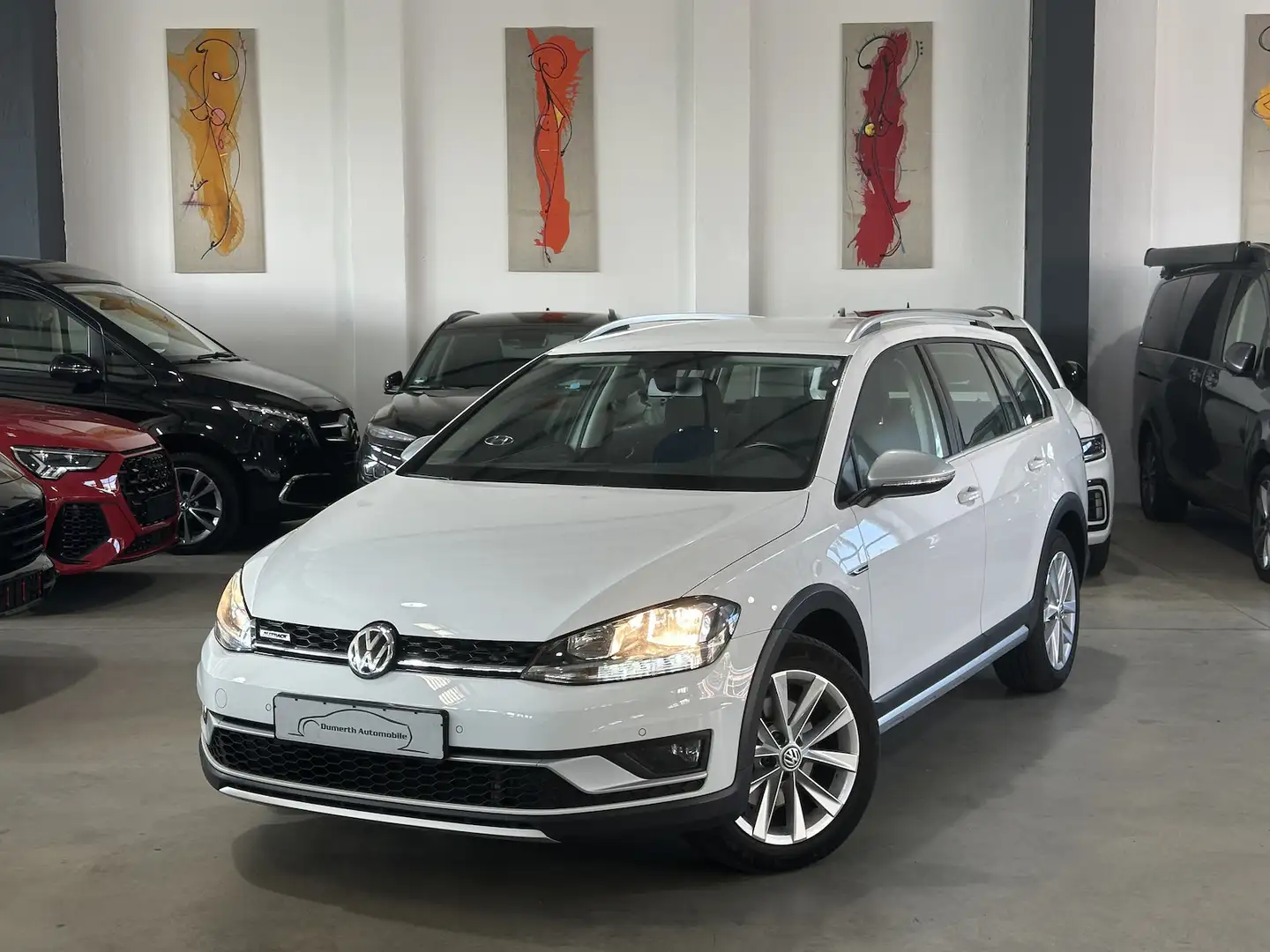 Volkswagen Golf Variant 4Motion 2.0 Tdi/ACC/AHK/ Weiß - 1