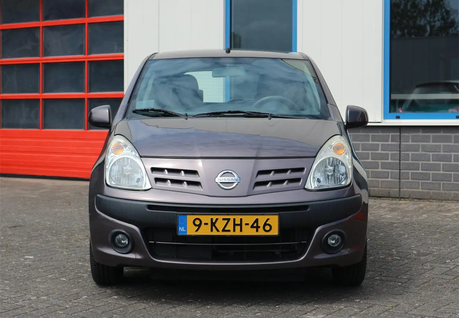 Nissan Pixo 1.0 Look Airco zeer weinig KM Lilla - 2