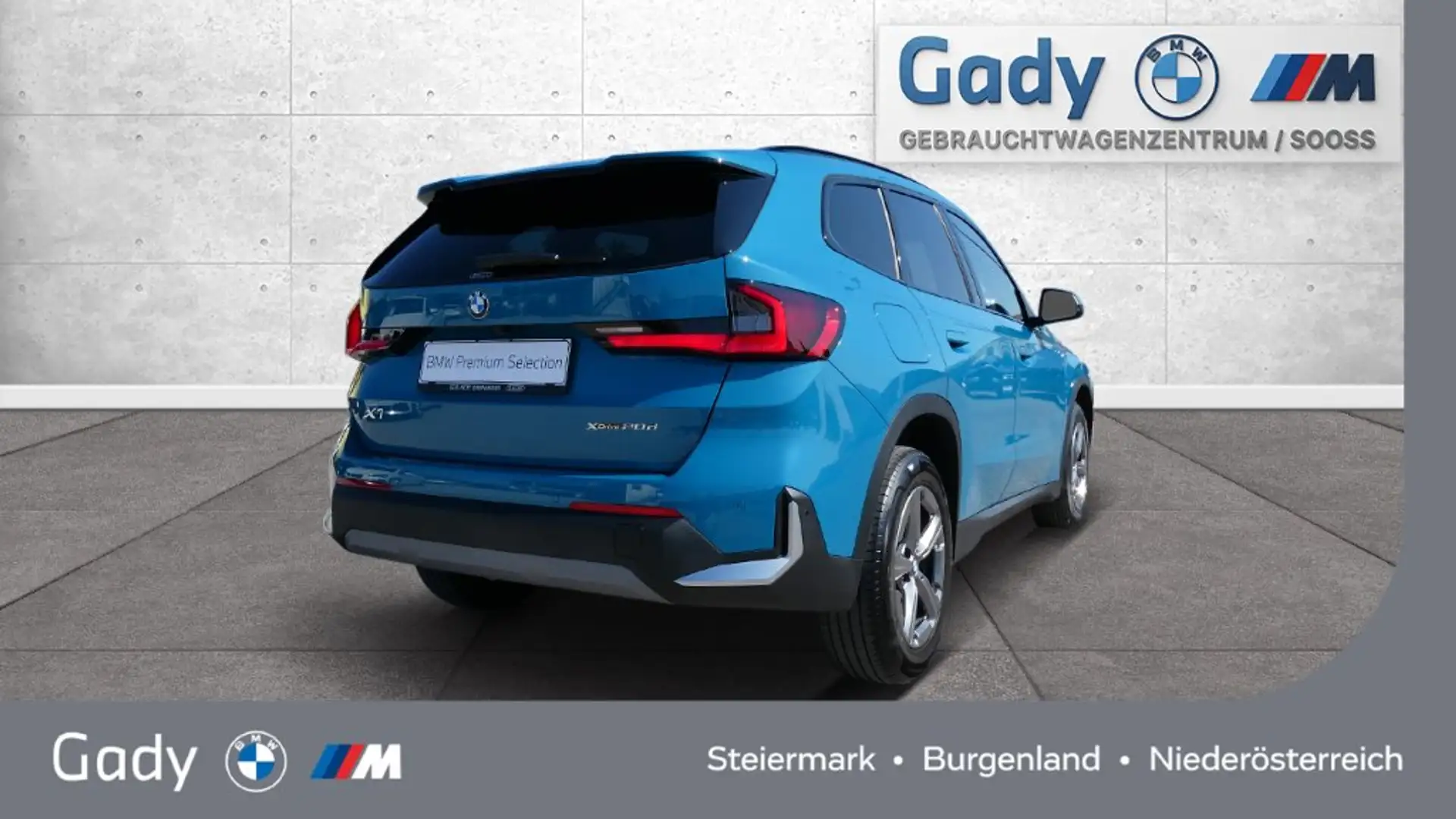 BMW X1 xDrive20d Blau - 2