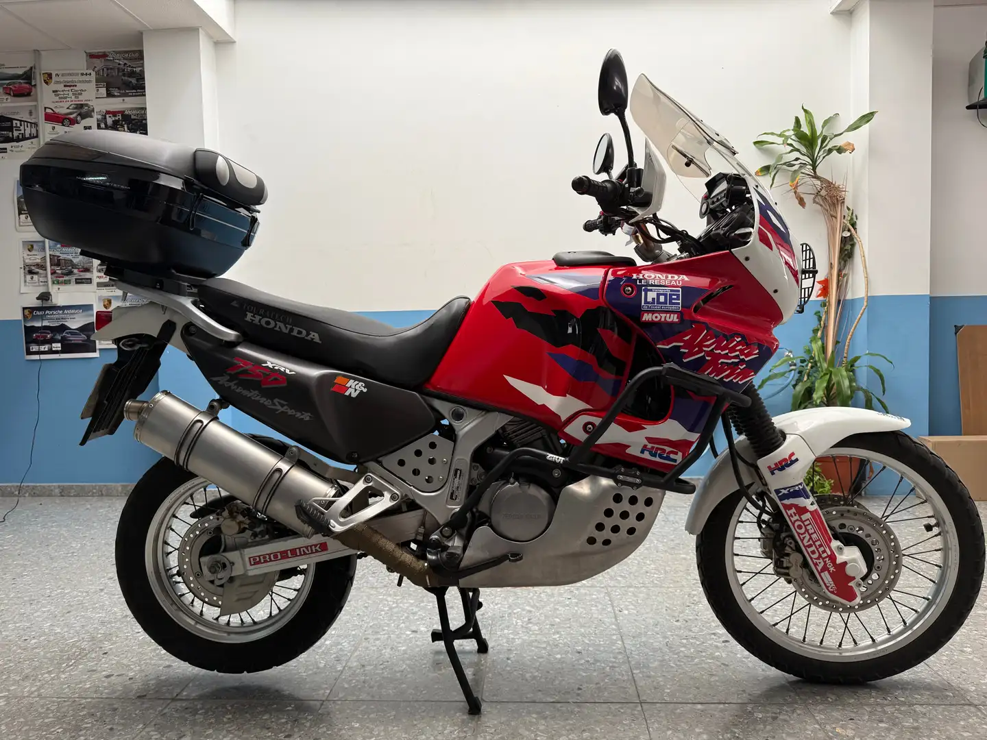 Honda XRV 750 Africa Twim XRV/07A año 1997, Rojo - 2