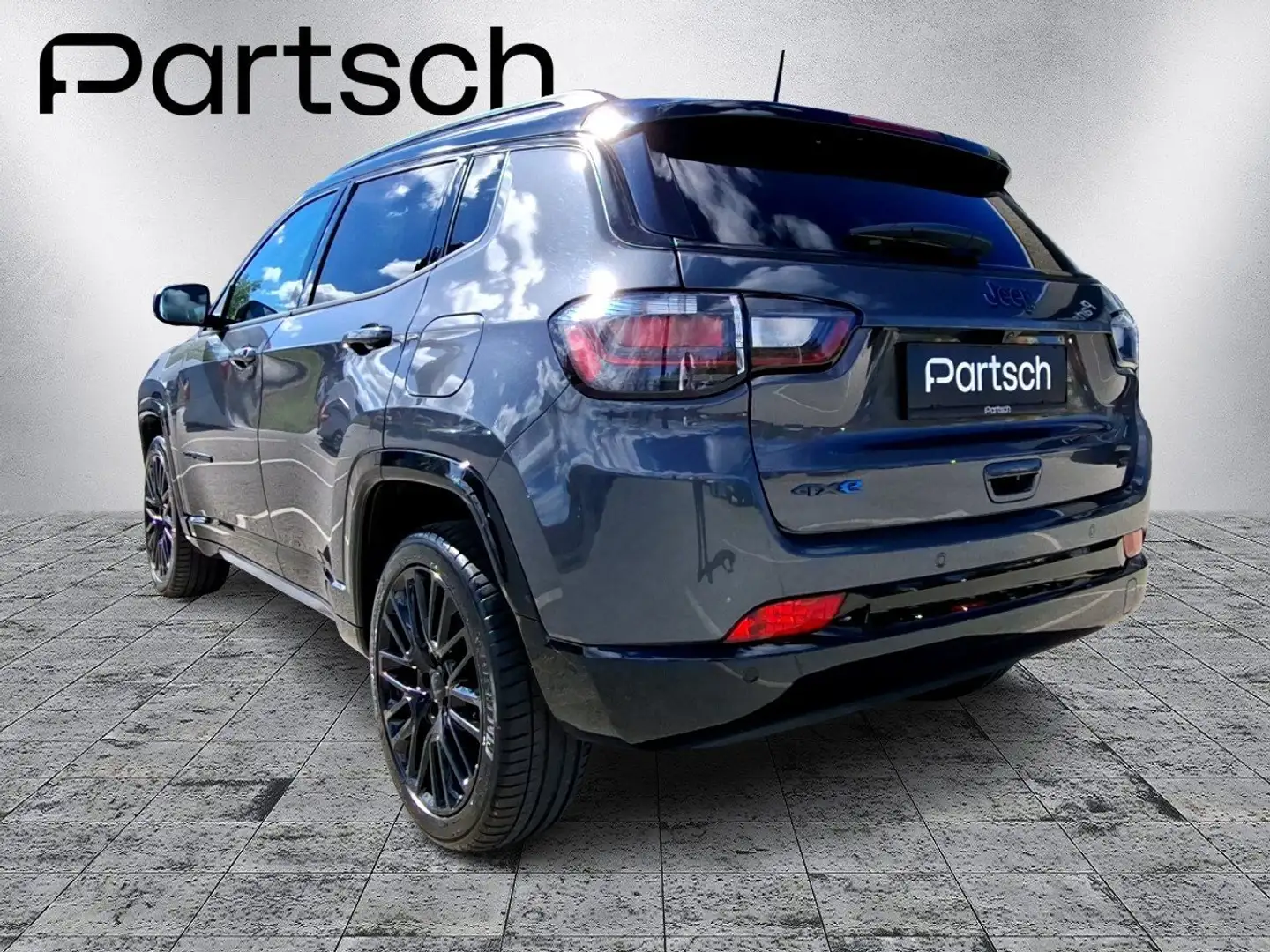 Jeep Compass S 1.3 PHEV 240 PS AT 4xe Leder Grau - 2