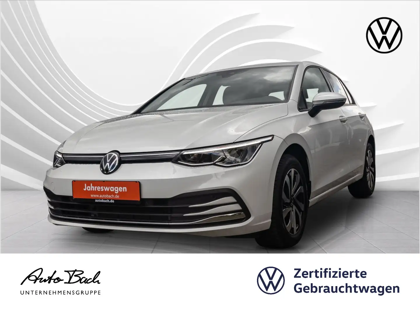 Volkswagen Golf VIII 1.5 eTSI "ACTIVE" DSG Navi LED Digital Bianco - 1