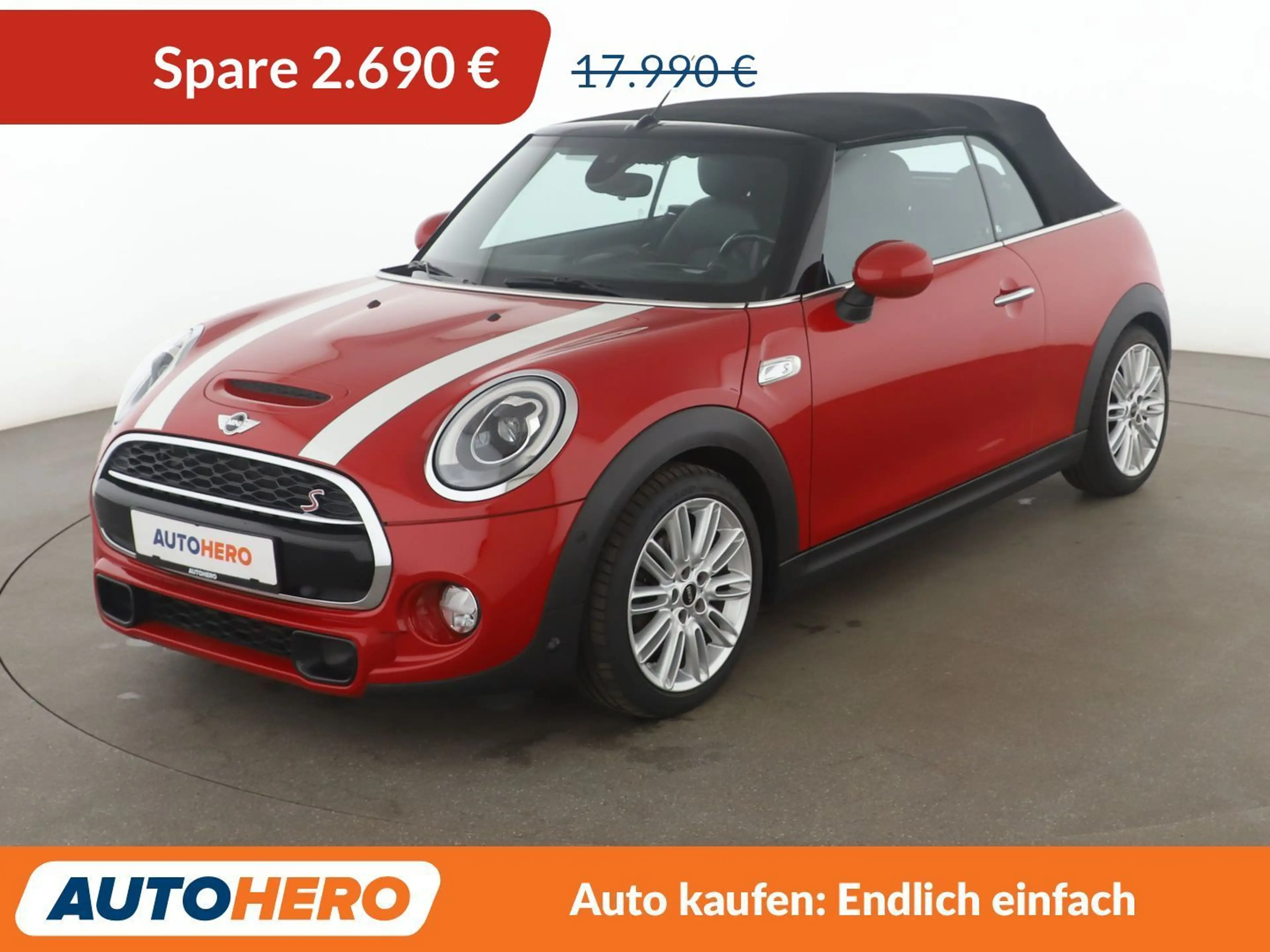 MINI Cooper SD Cabrio Cooper SD Aut.*NAVI*CAM*SHZ*TEMPO*