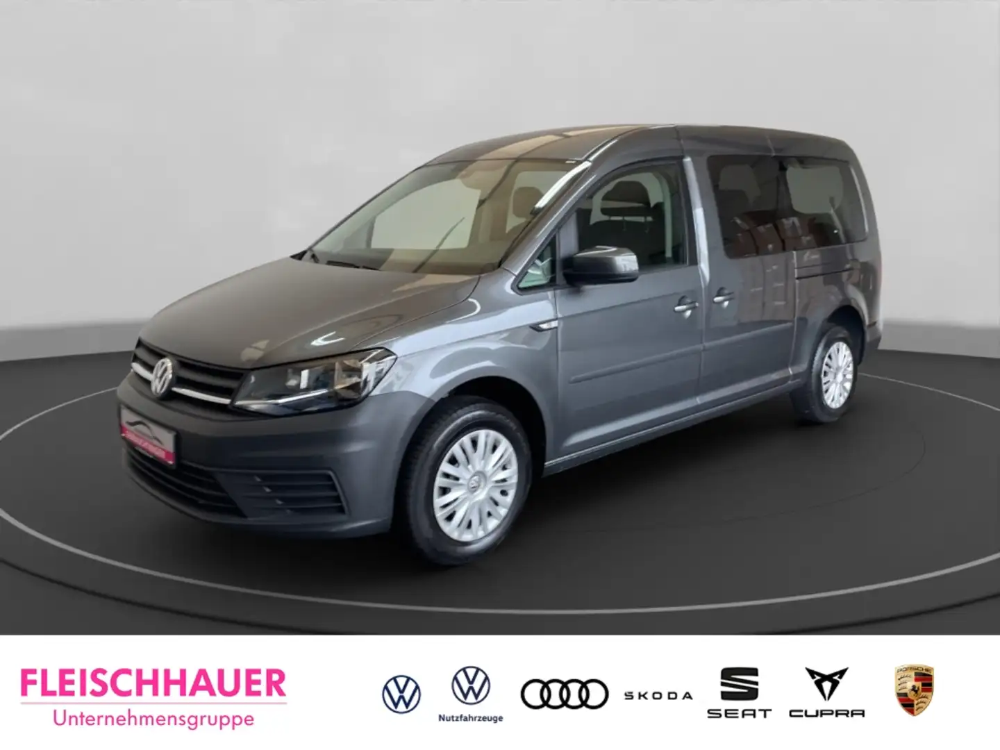 Volkswagen Caddy Maxi Trendline 1.0 TSI 7 Sitzer PDC App-Connect Grigio - 1
