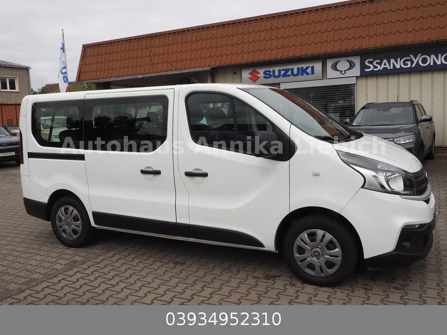 Fiat Talento 1,6 D  Professional 8 Sitze Klima Weiß - 2
