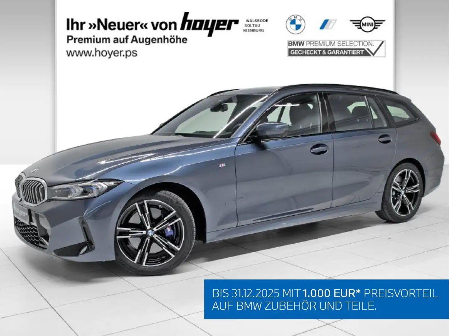 BMW 320 d Touring M Sportpaket Head-Up HiFi DAB LED Blau - 1