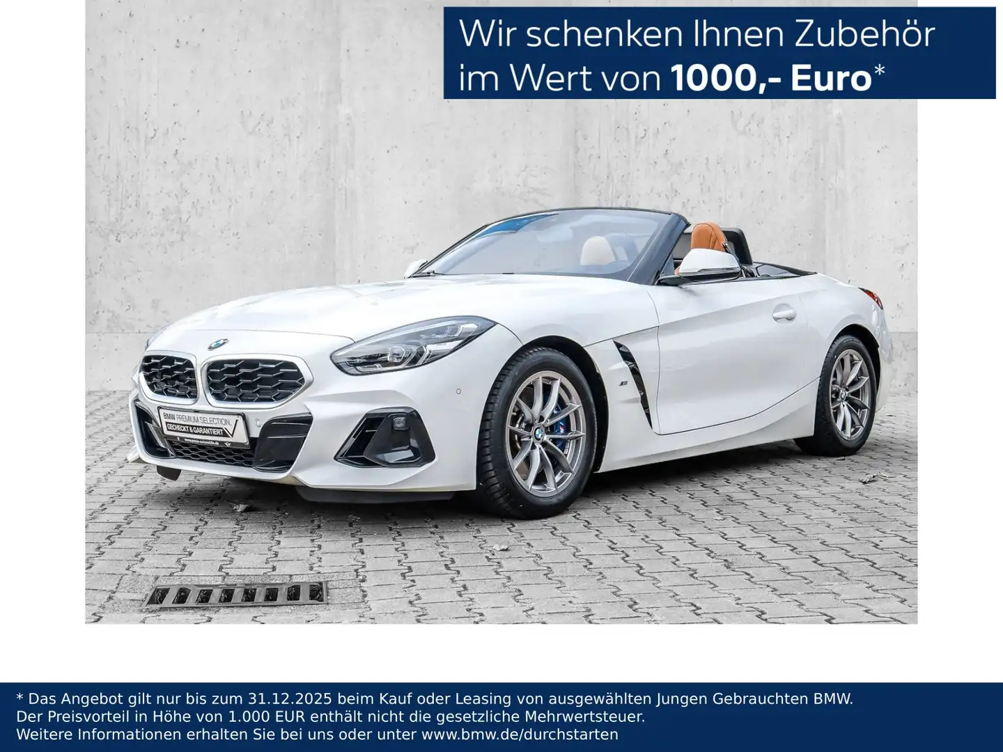 BMW Z4 sDrive20i MSport Adap.LED HuD ACC DA PA Memory Weiß - 1