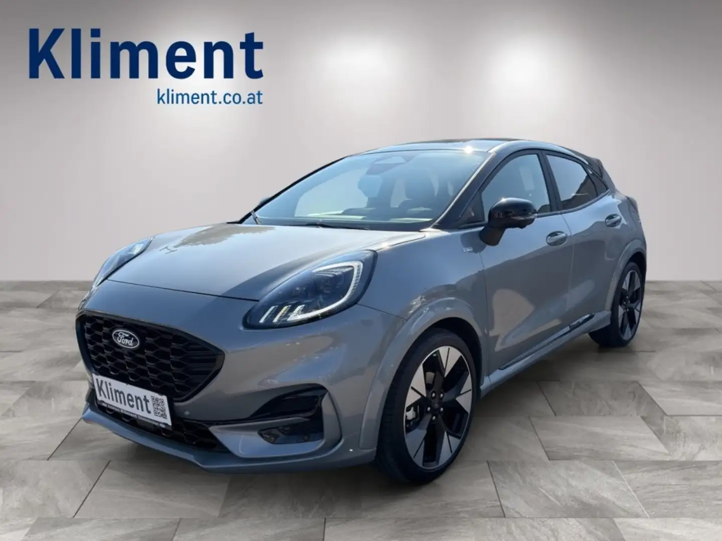 Ford Puma 1,0 EcoBoost Hybrid ST-Line X Silber - 1