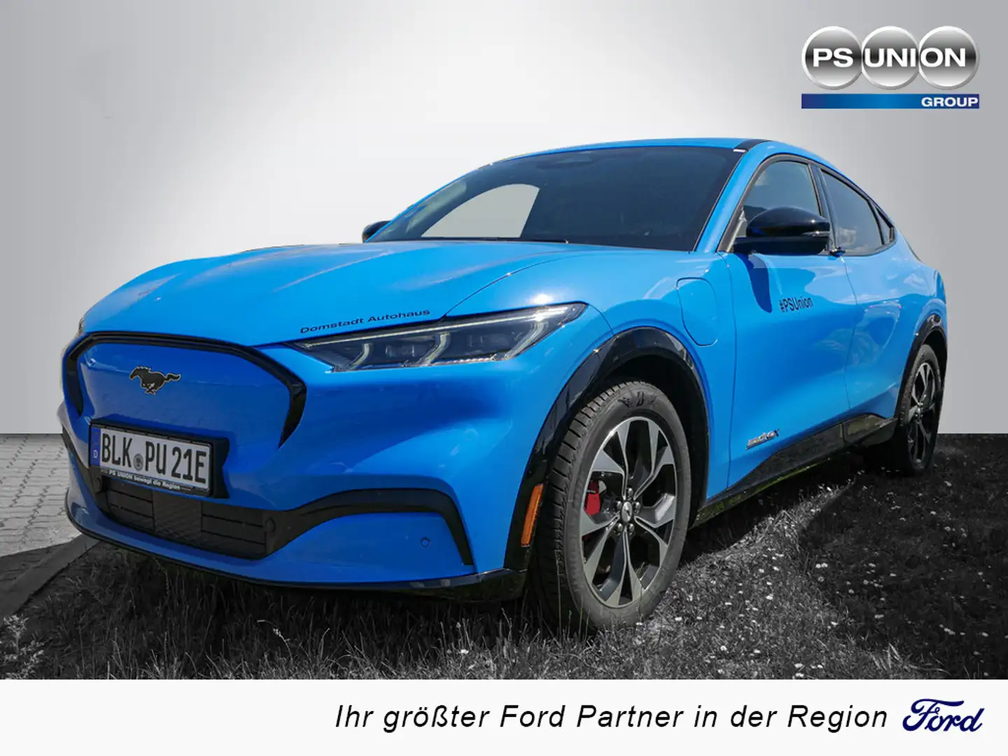 Ford Mustang Mach-E AWD Dual Extended Range NAVI Blau - 1