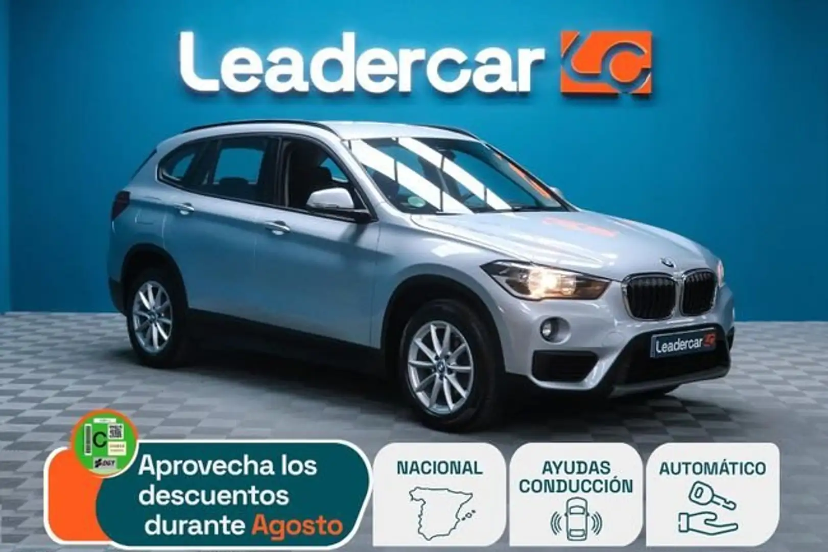 BMW X1 sDrive16d Gris - 1