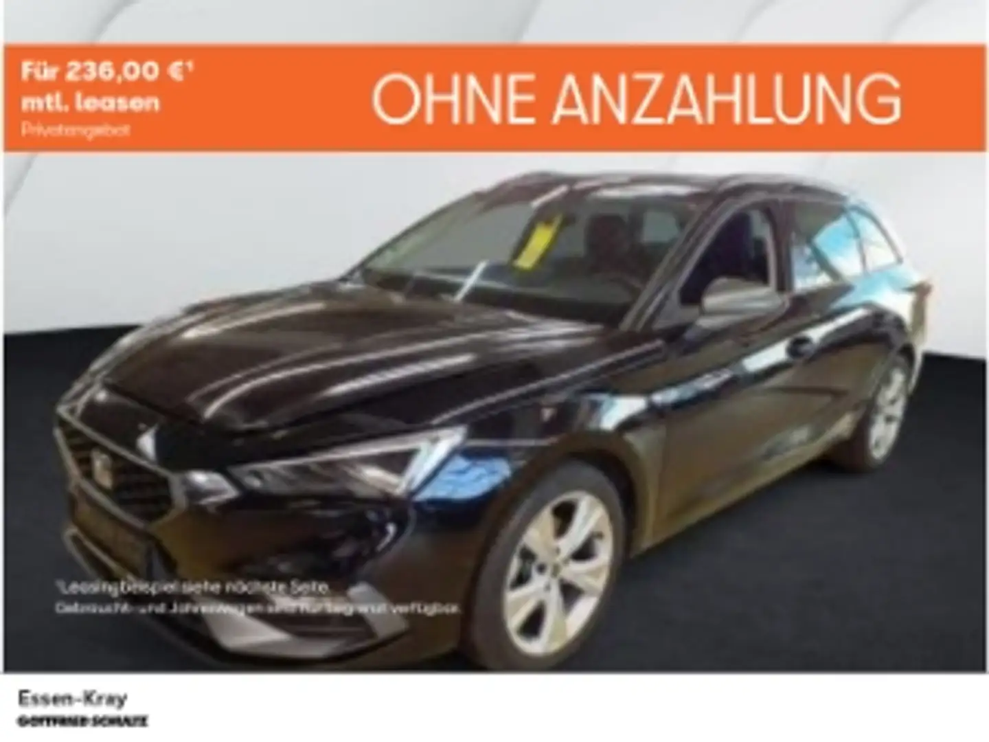 SEAT Leon Sportstourer FR 1.5 eTSI LED Navi Kamera Schwarz - 1