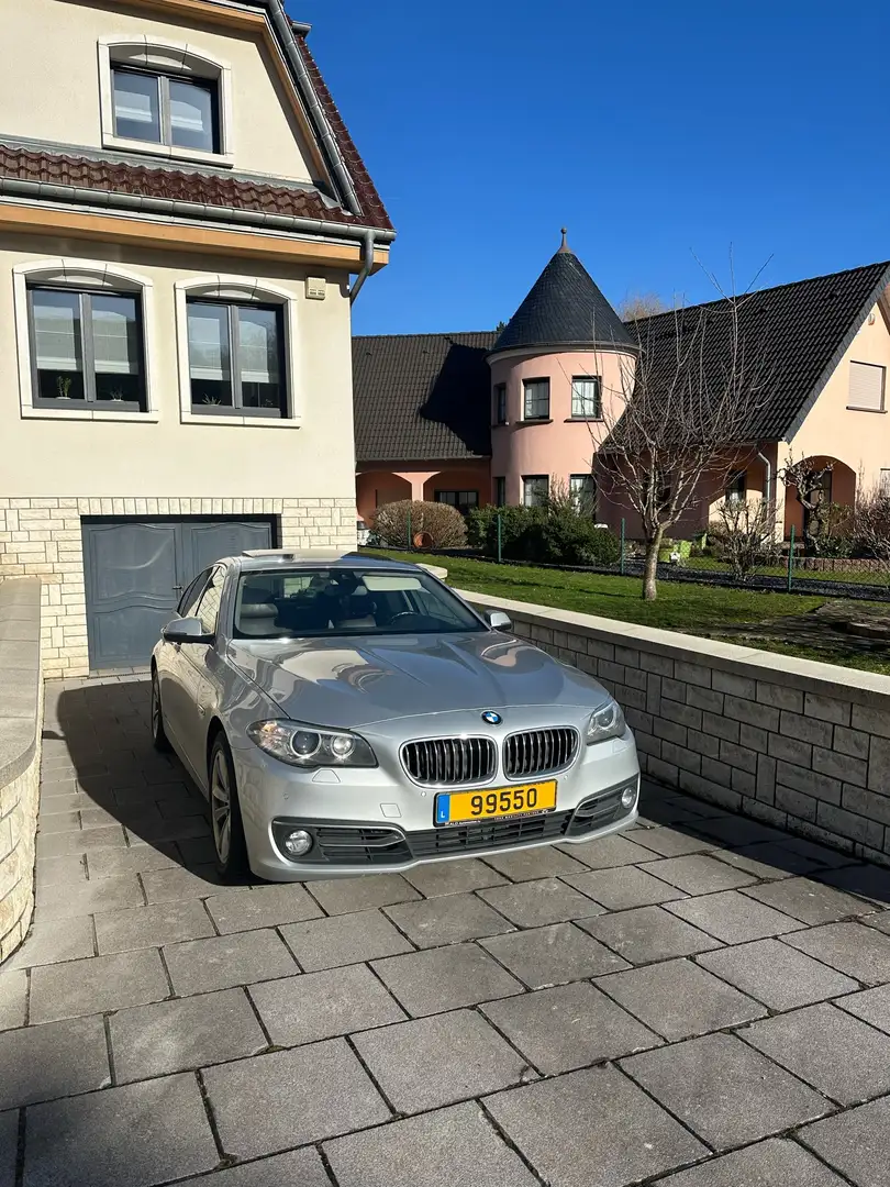 BMW 530 530d 258 ch Luxury A Argent - 1