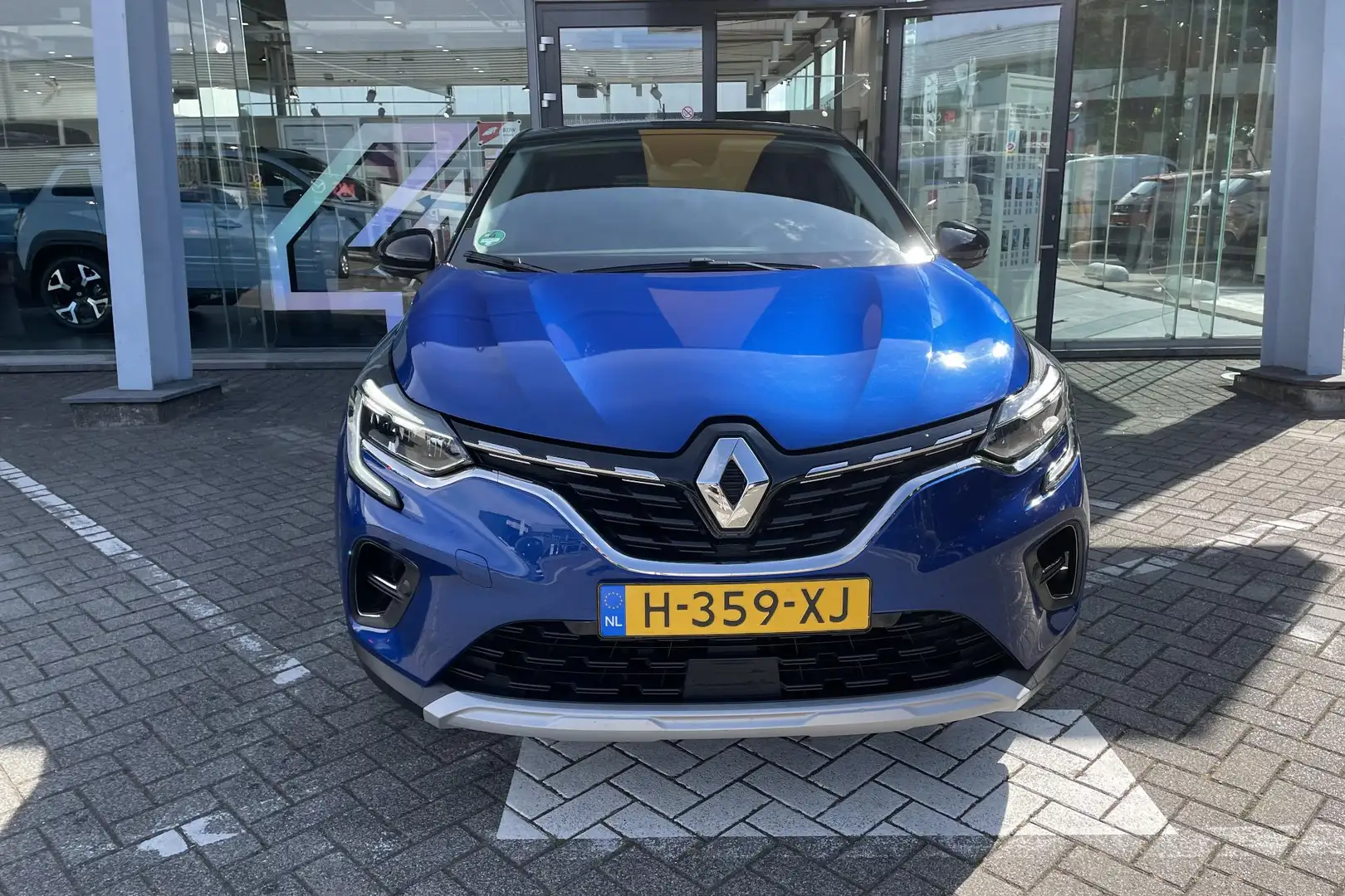 Renault Captur TCe 100PK Intens | 1ste EIGENAAR | CAMERA | SENSOR Blauw - 2