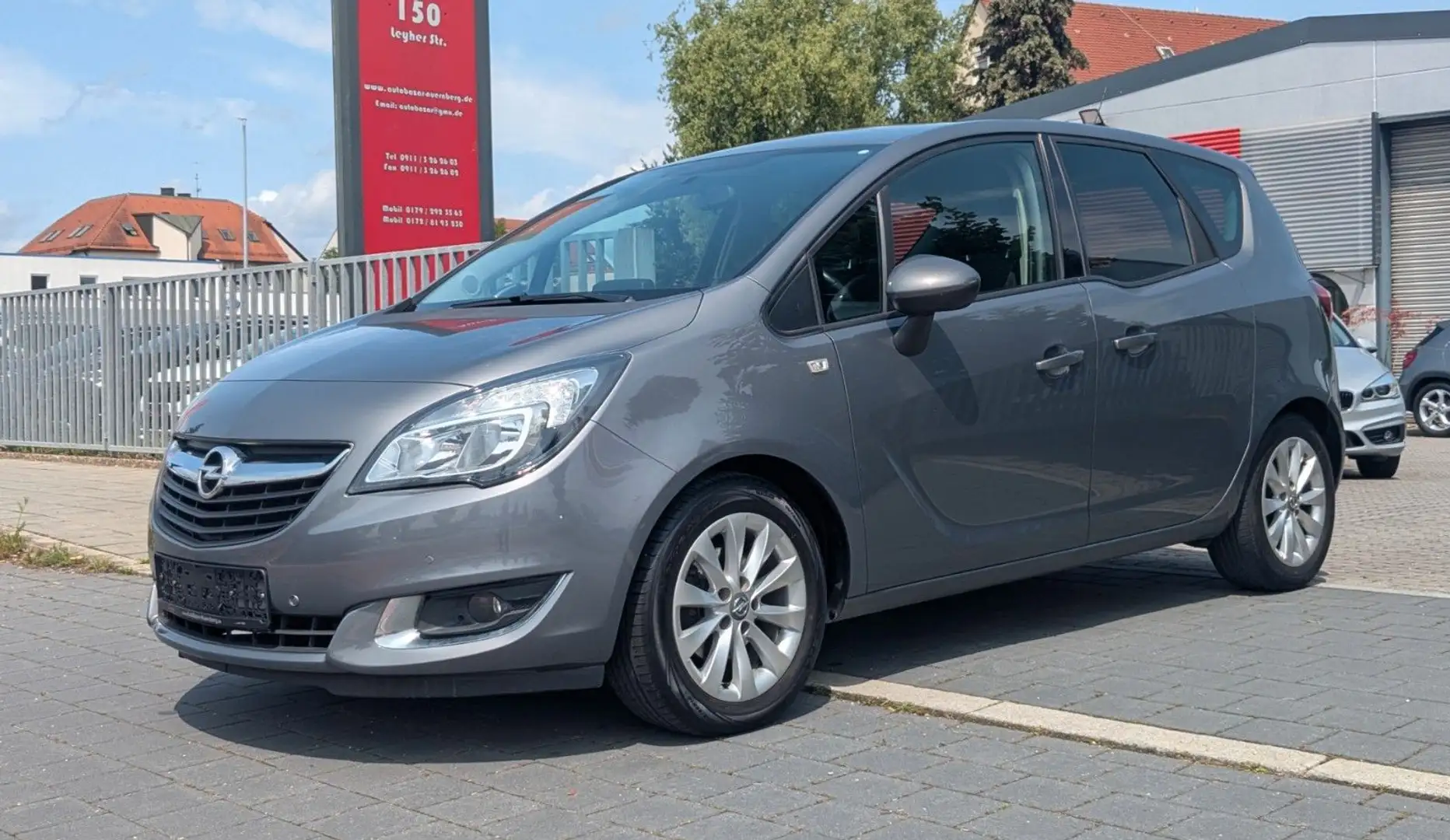 Opel Meriva B Style / I-Link / Euro 6 /  Tüv Neu Grau - 1