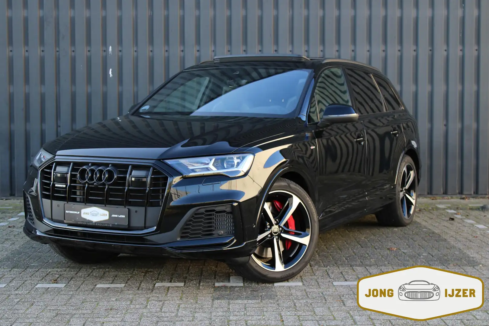 Audi Q7 55 TFSI e quattro S LINE PANO RS STOEL SFEER TREKH Noir - 1