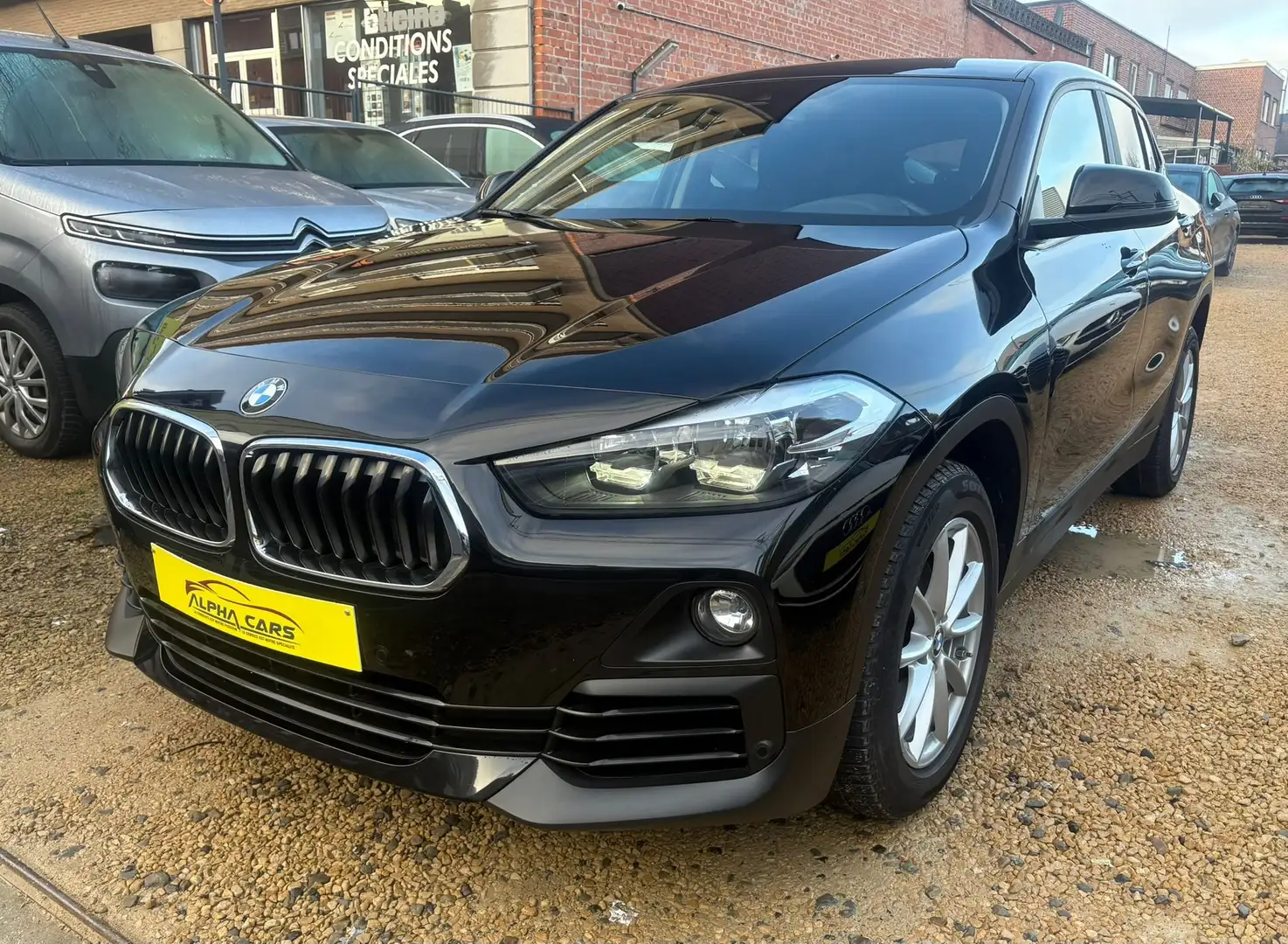 BMW X2 sDRIVE 1.8i*AUTOMATIQUE*GPS*FAIBLE KM*GARANTIE 1AN Schwarz - 1