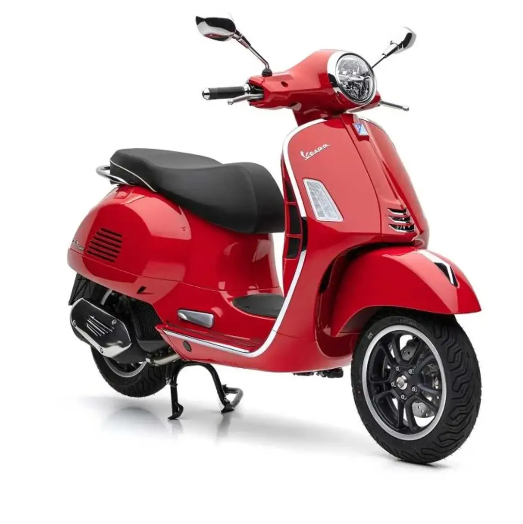 Vespa GTS 125 SUPER E5 ROSSO R Rouge - 1