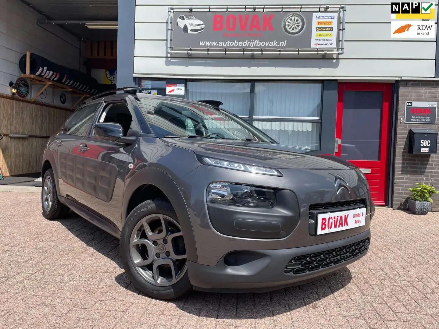 Citroen C4 Cactus 1.2 PureTech Business Plus Grijs - 1