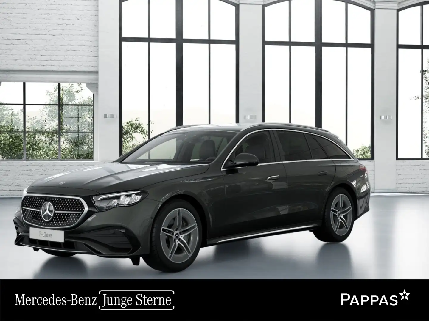 Mercedes-Benz E 300 de 4MATIC T-Modell mit EQ Hybrid Technologie Öster Grau - 1