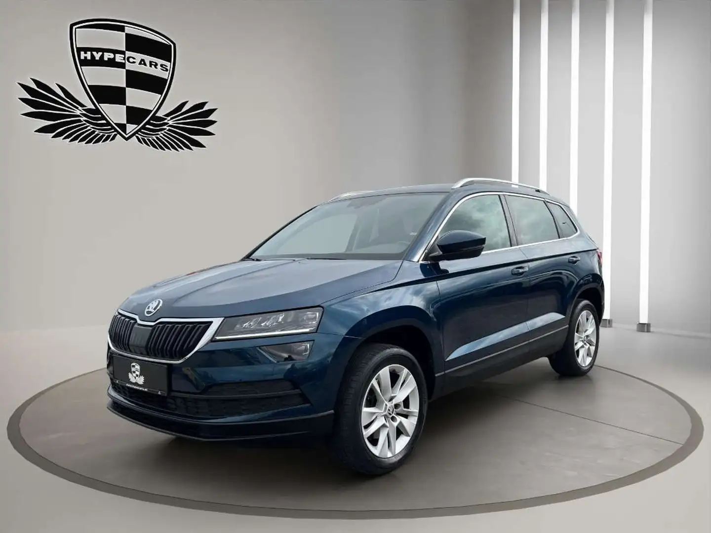 Skoda Karoq 1,0 TSI Style *ERSTBESITZ*ACC*LED*LENKRADHEIZUN... Blau - 1